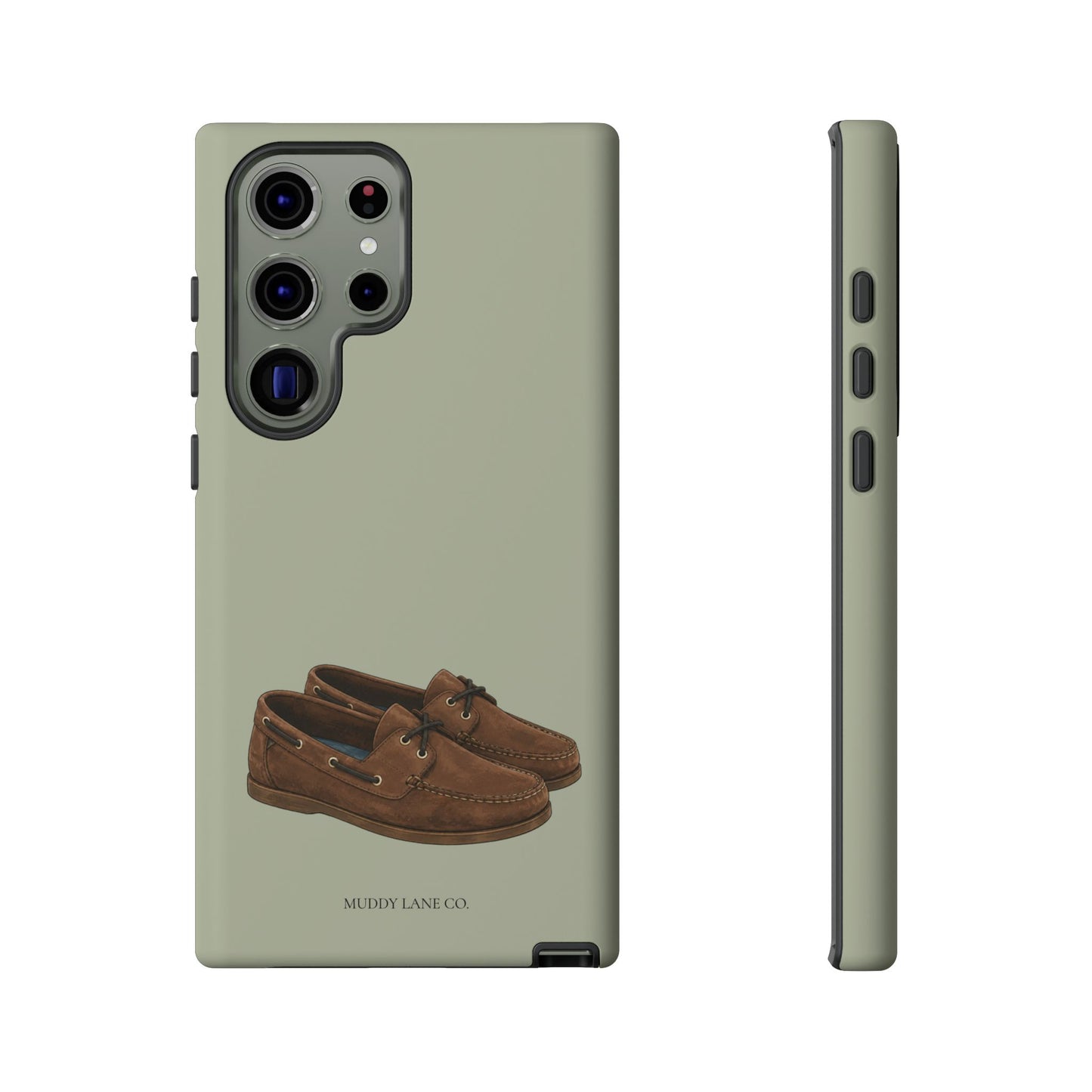 Deck Shoes Tough Phone Case in Light Sage Matte