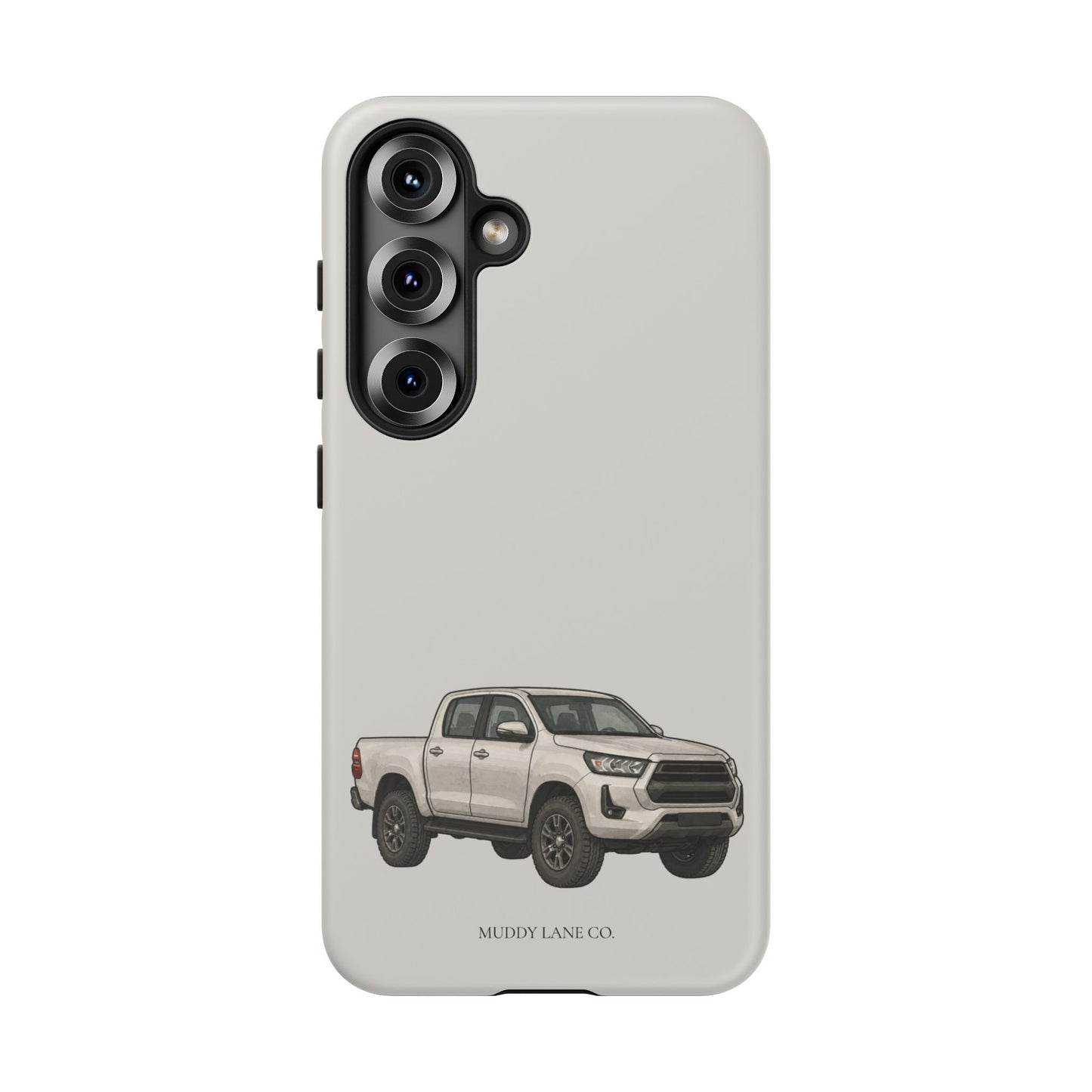 Farm Truck Tough Phone Case in Soft Grey Matte