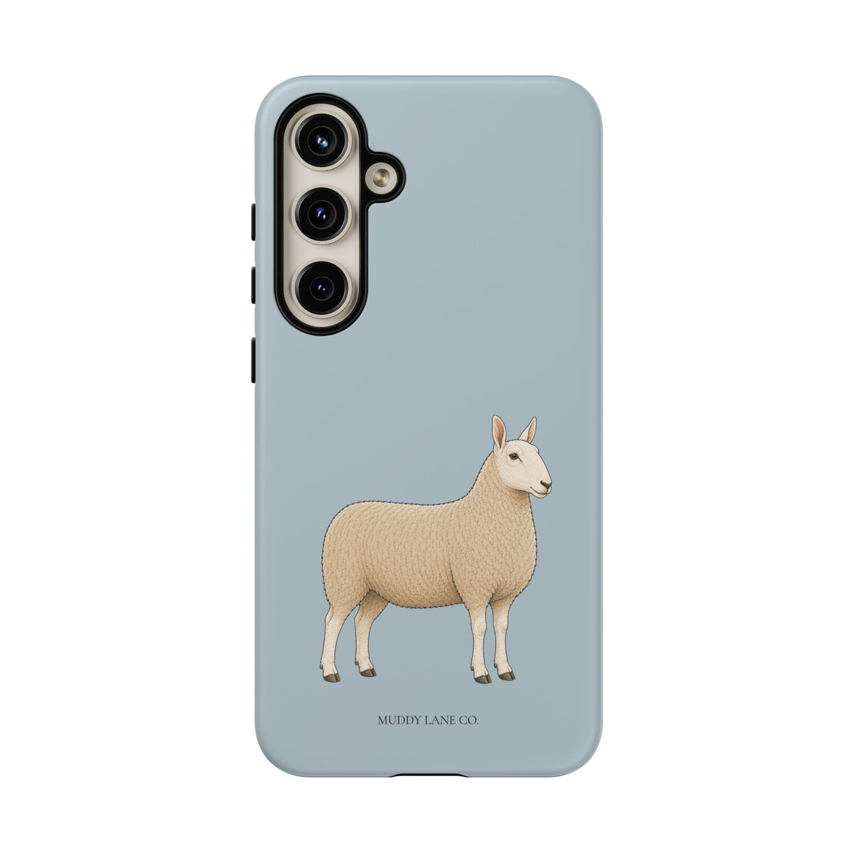 Border Leicester Tough Phone Case in Dusty Blue Matte