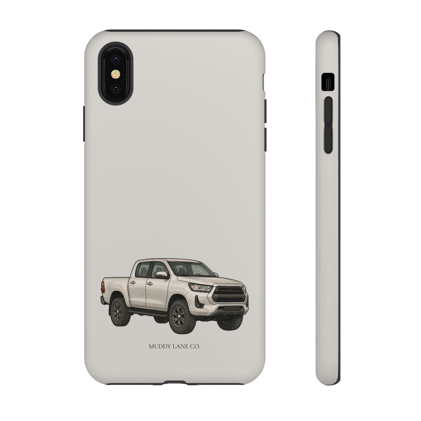 Farm Truck Tough Phone Case in Soft Grey Matte