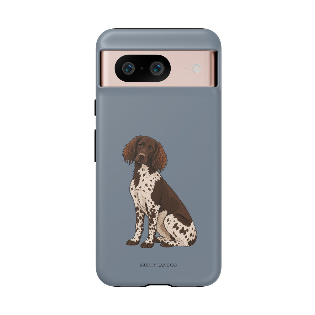 Spaniel Tough Phone Case in Smoke Blue Matte