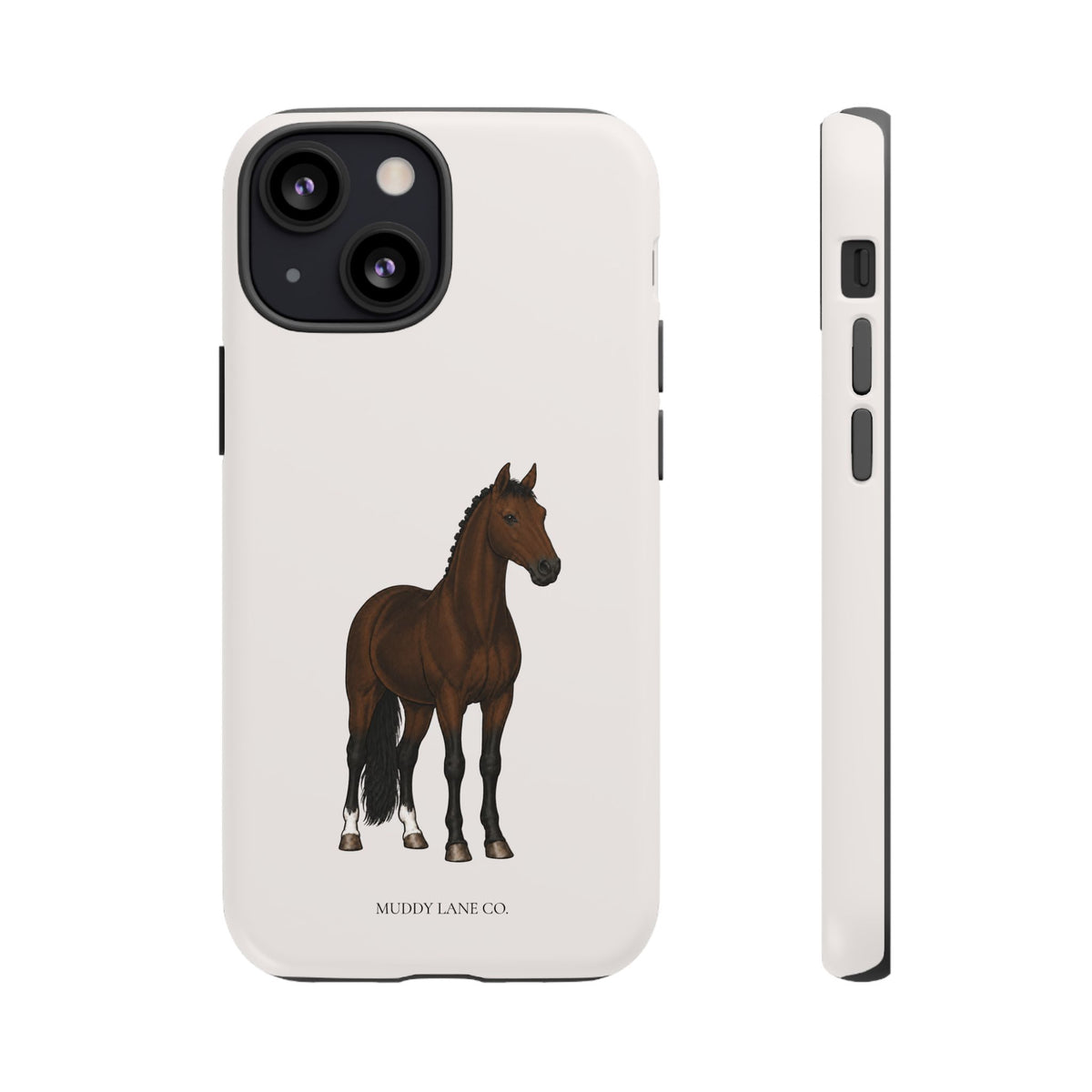Bay Horse Tough Phone Case in Warm Cream Matte