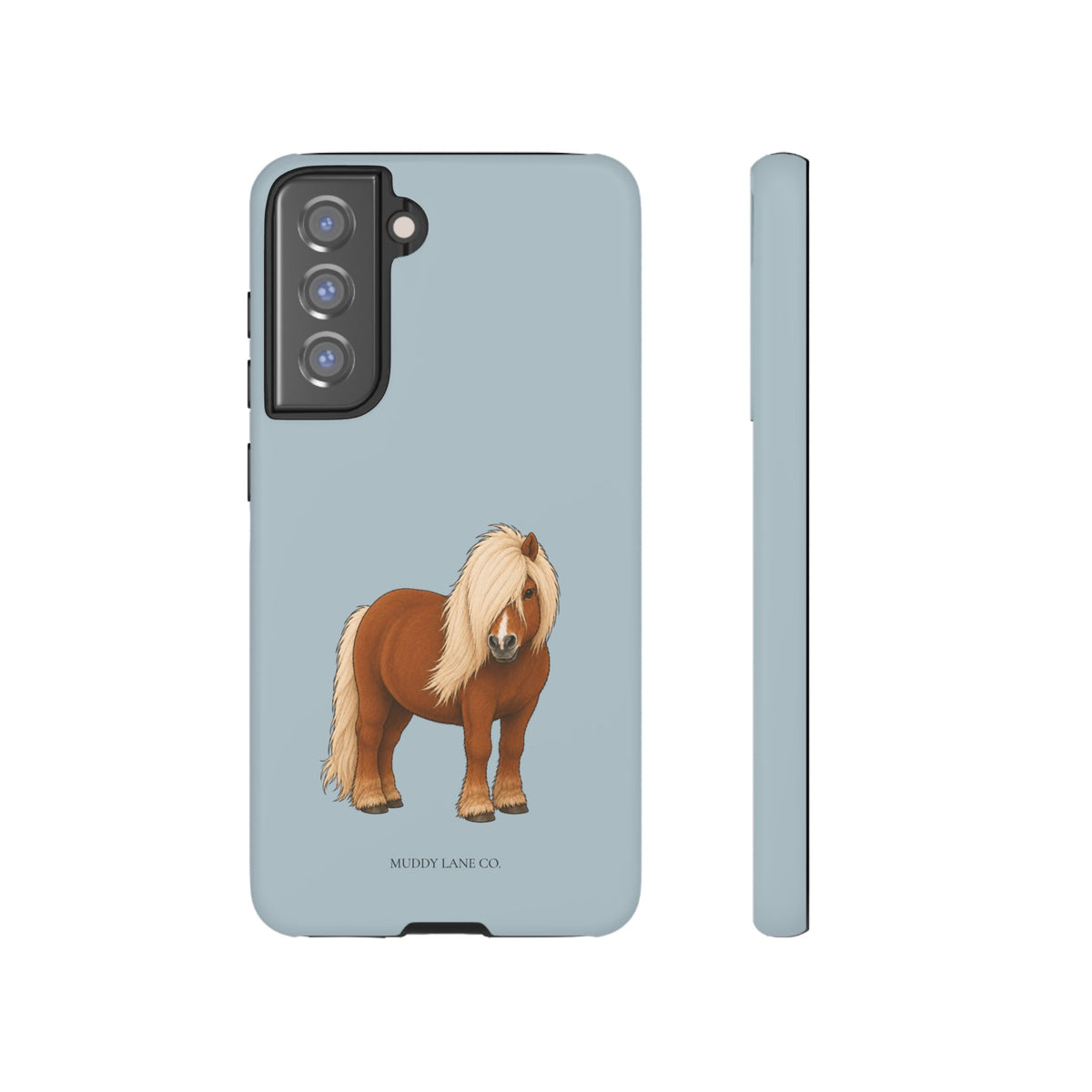 Shetty Tough Phone Case in Dusty Blue Matte
