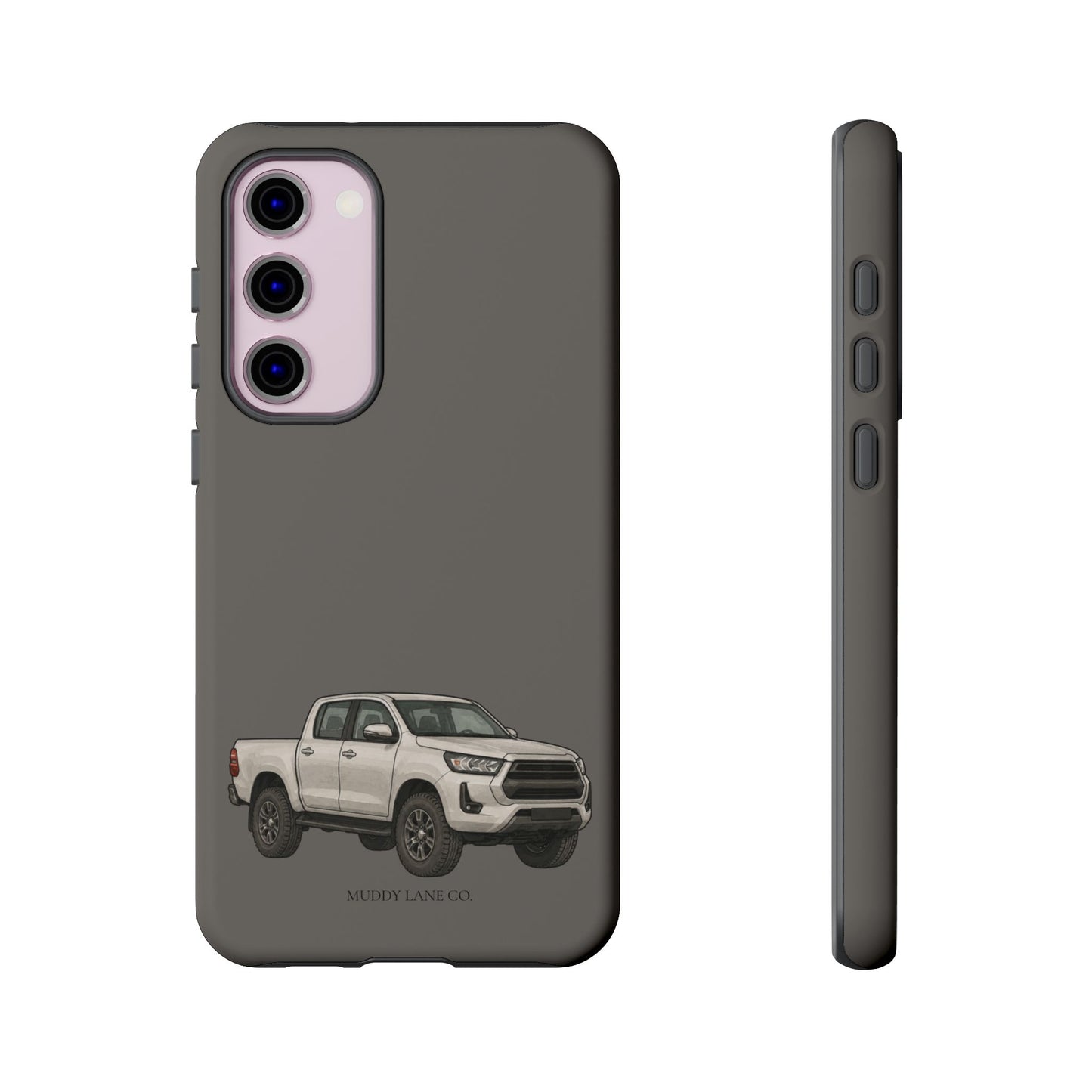 Farm Truck Tough Phone Case in Dark Grey Matte