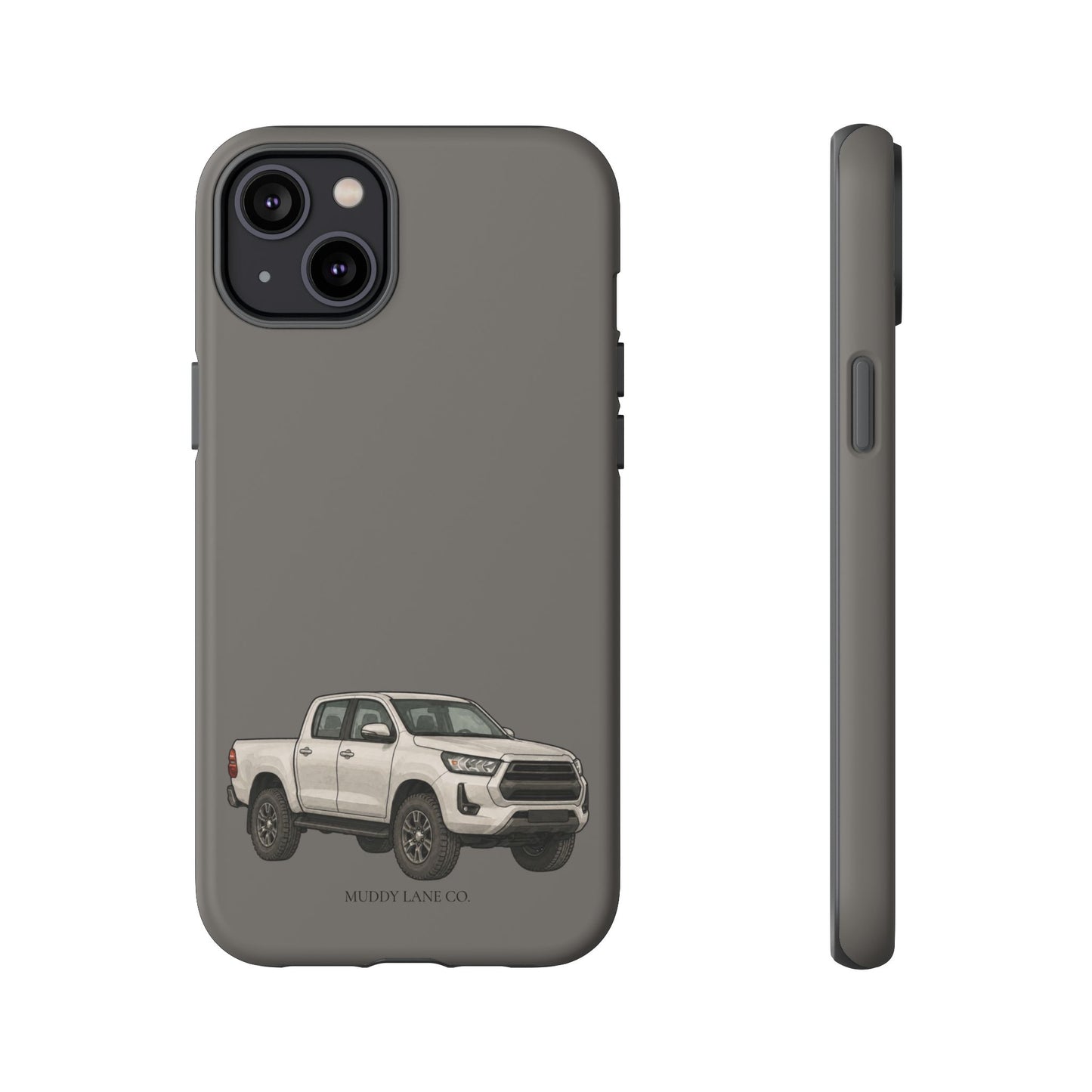 Farm Truck Tough Phone Case in Dark Grey Matte