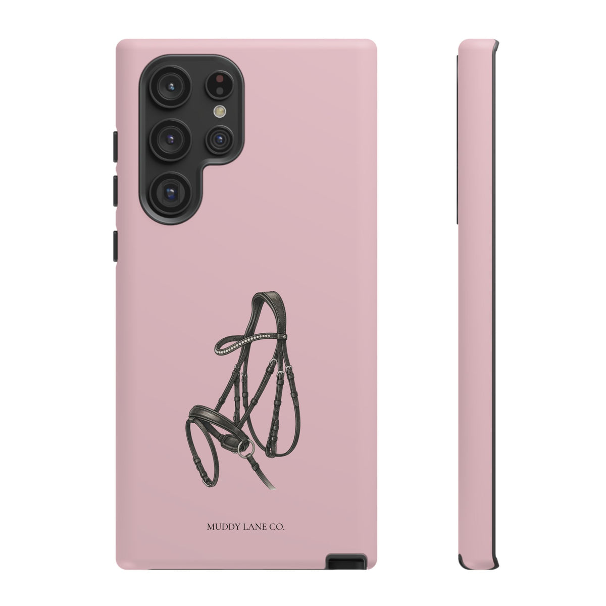 Bridle Tough Phone Case in Soft Rosette Pink Matte