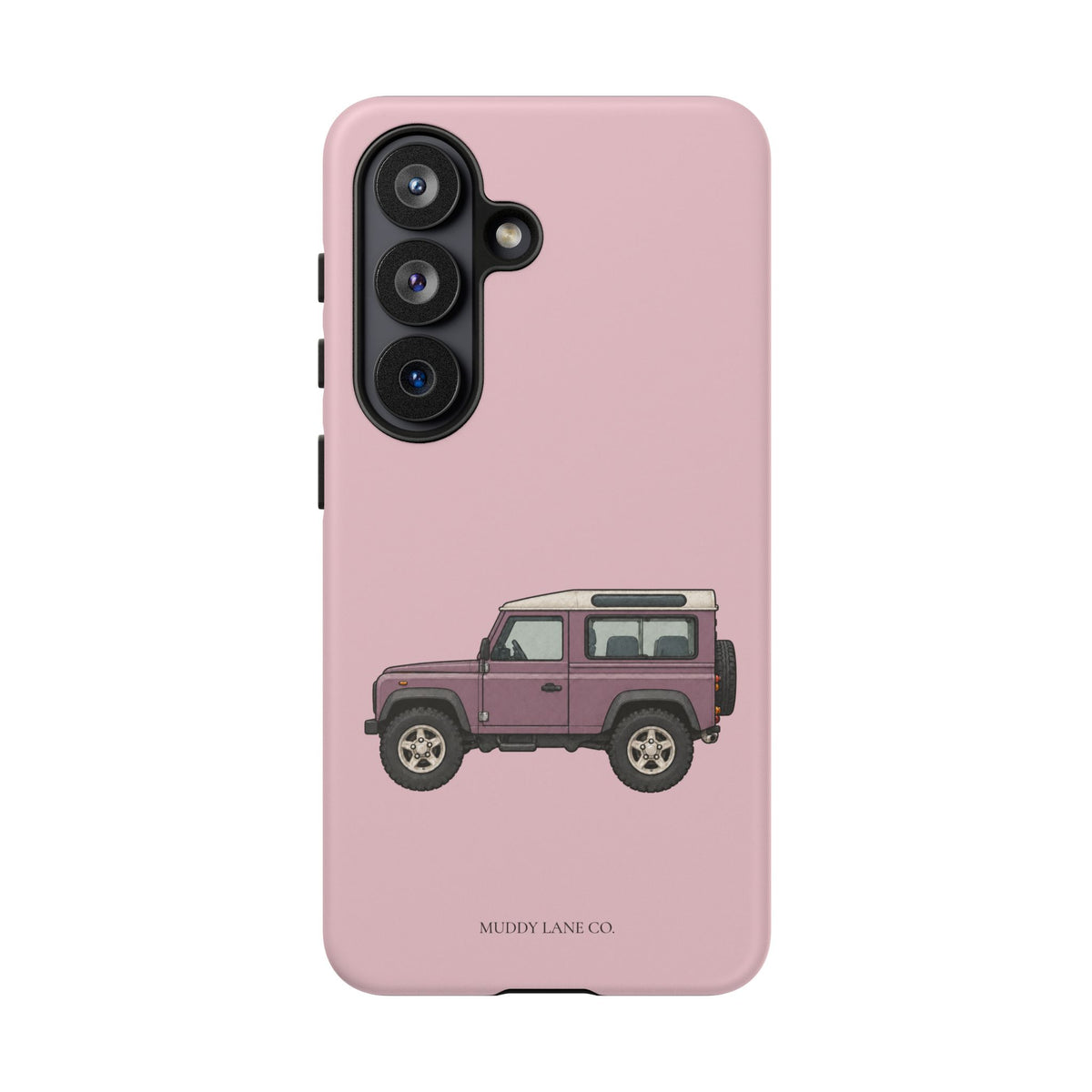 Pink Classic 4x4 Tough Phone Case in Soft Rosette Pink Matte