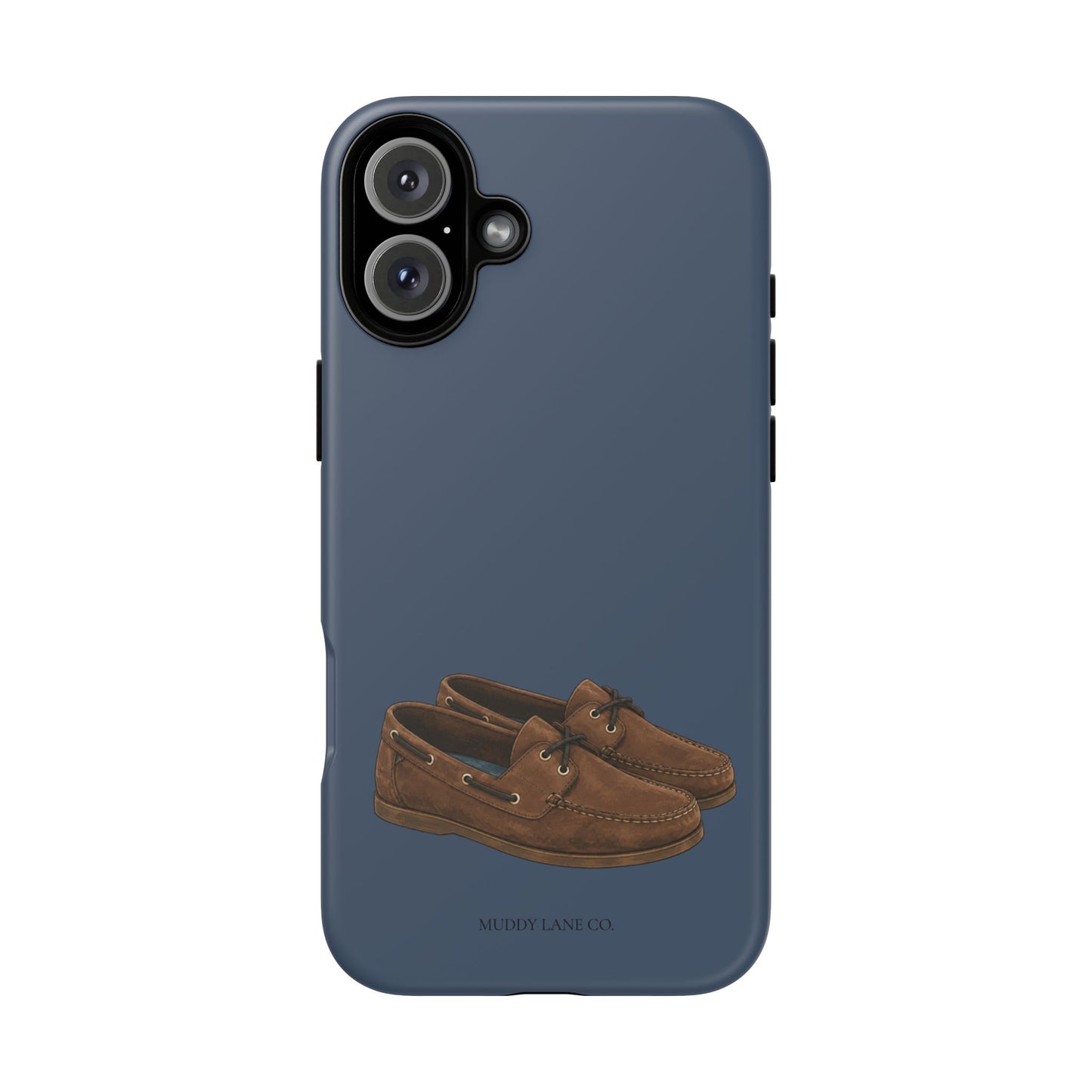 Deck Shoes Tough Phone Case in Deep Navy Matte