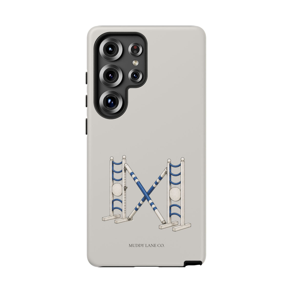 Show Jump Tough Phone Case in Soft Grey Matte