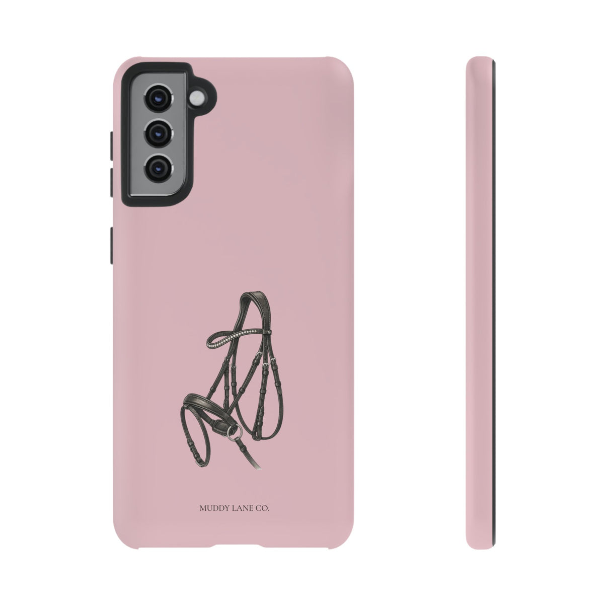 Bridle Tough Phone Case in Soft Rosette Pink Matte