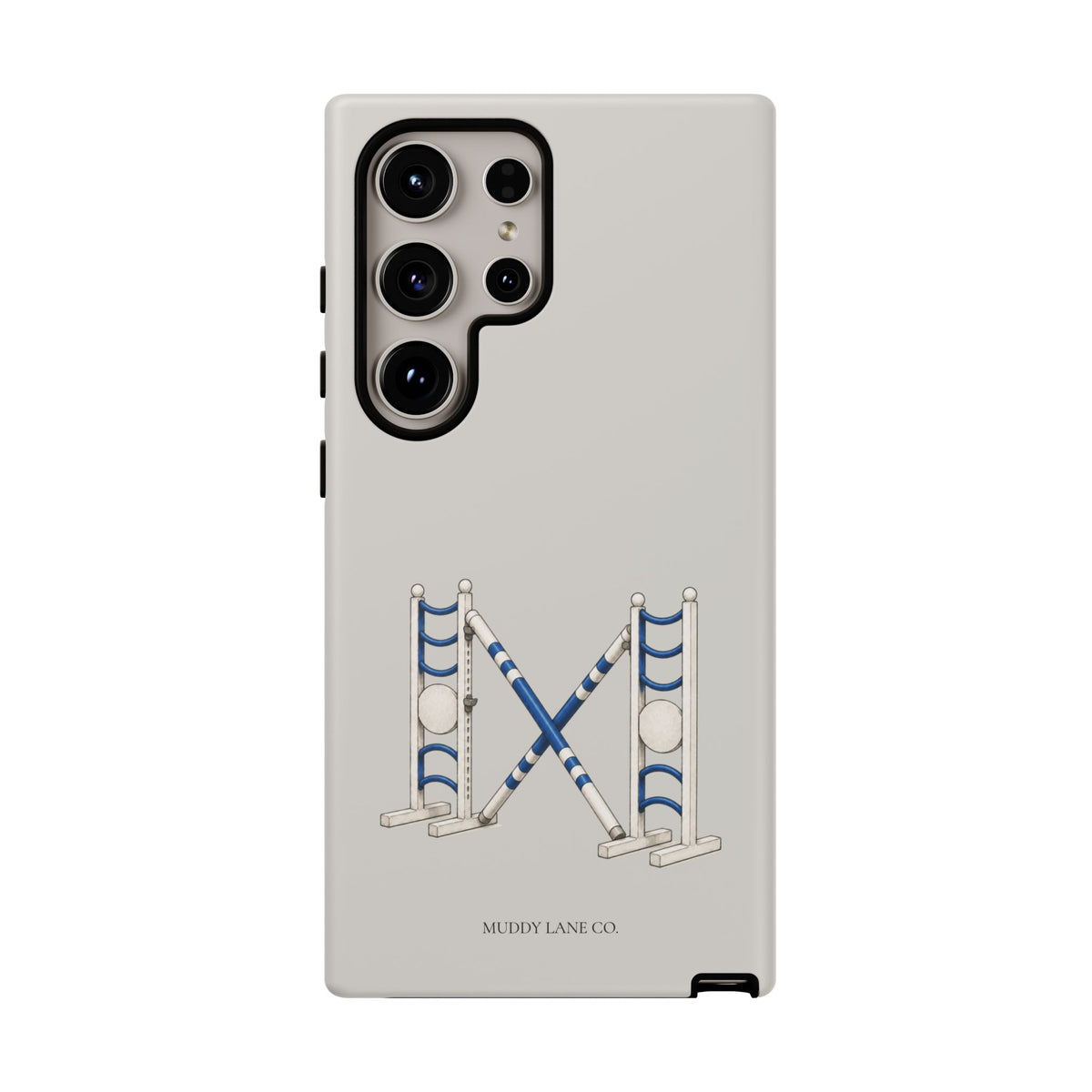 Show Jump Tough Phone Case in Soft Grey Matte