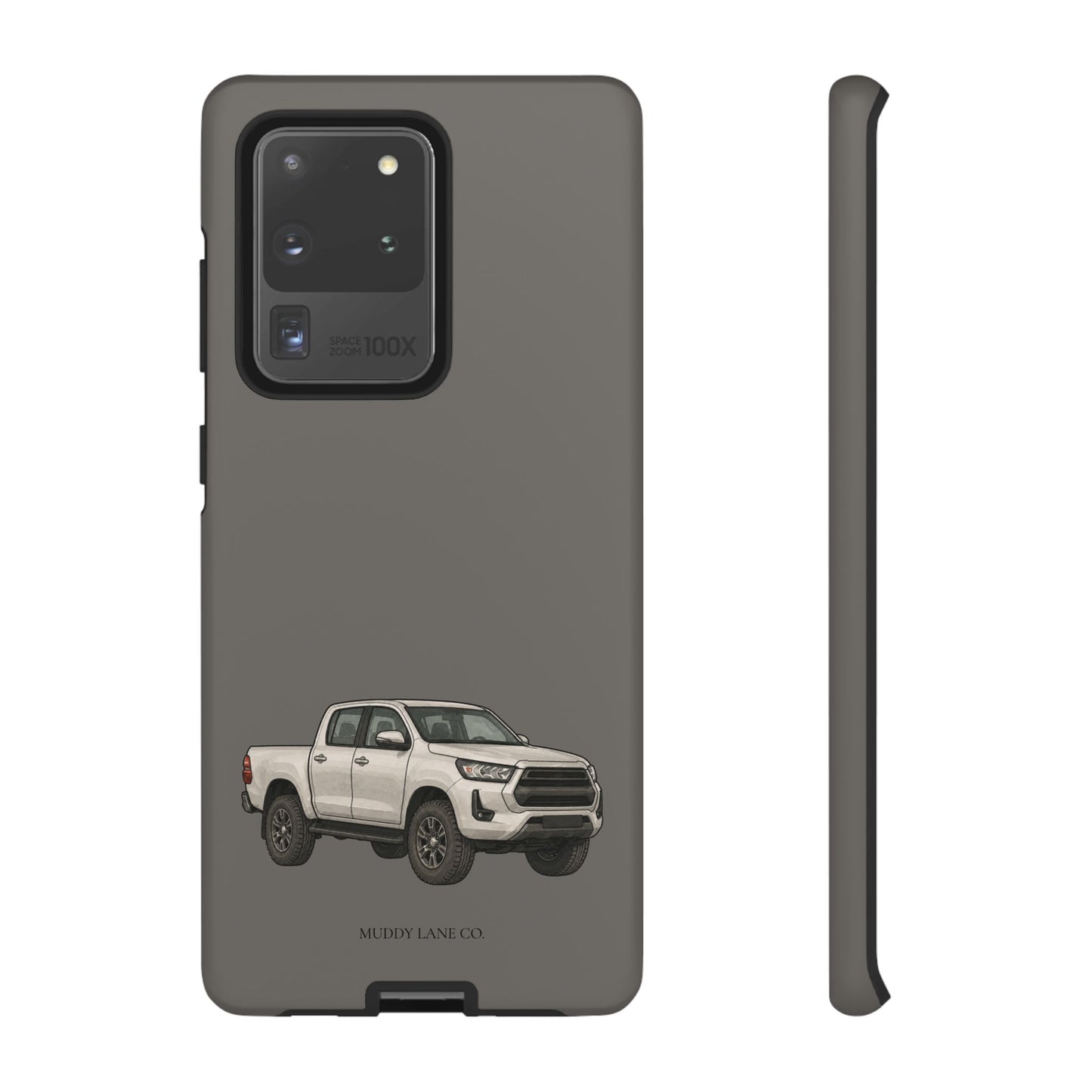 Farm Truck Tough Phone Case in Dark Grey Matte