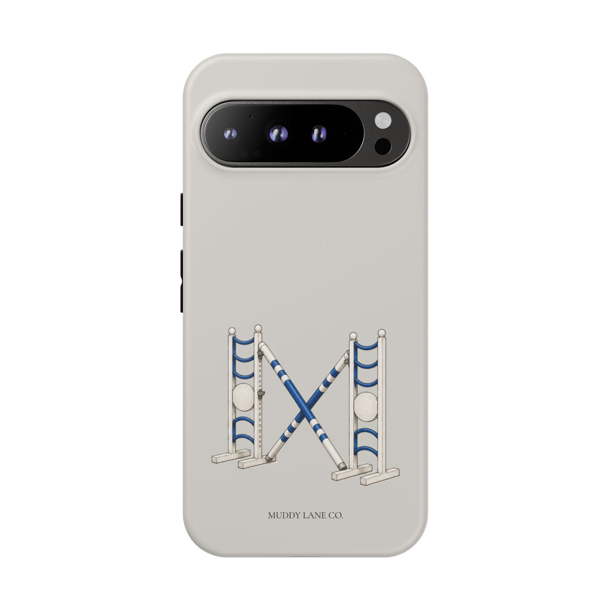 Show Jump Tough Phone Case in Soft Grey Matte