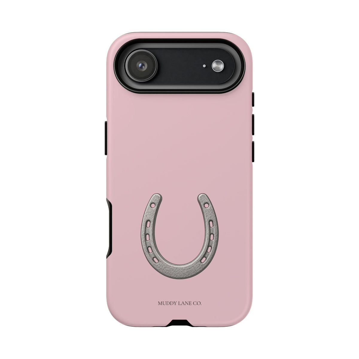 Horseshoe Tough Phone Case in Soft Rosette Pink Matte