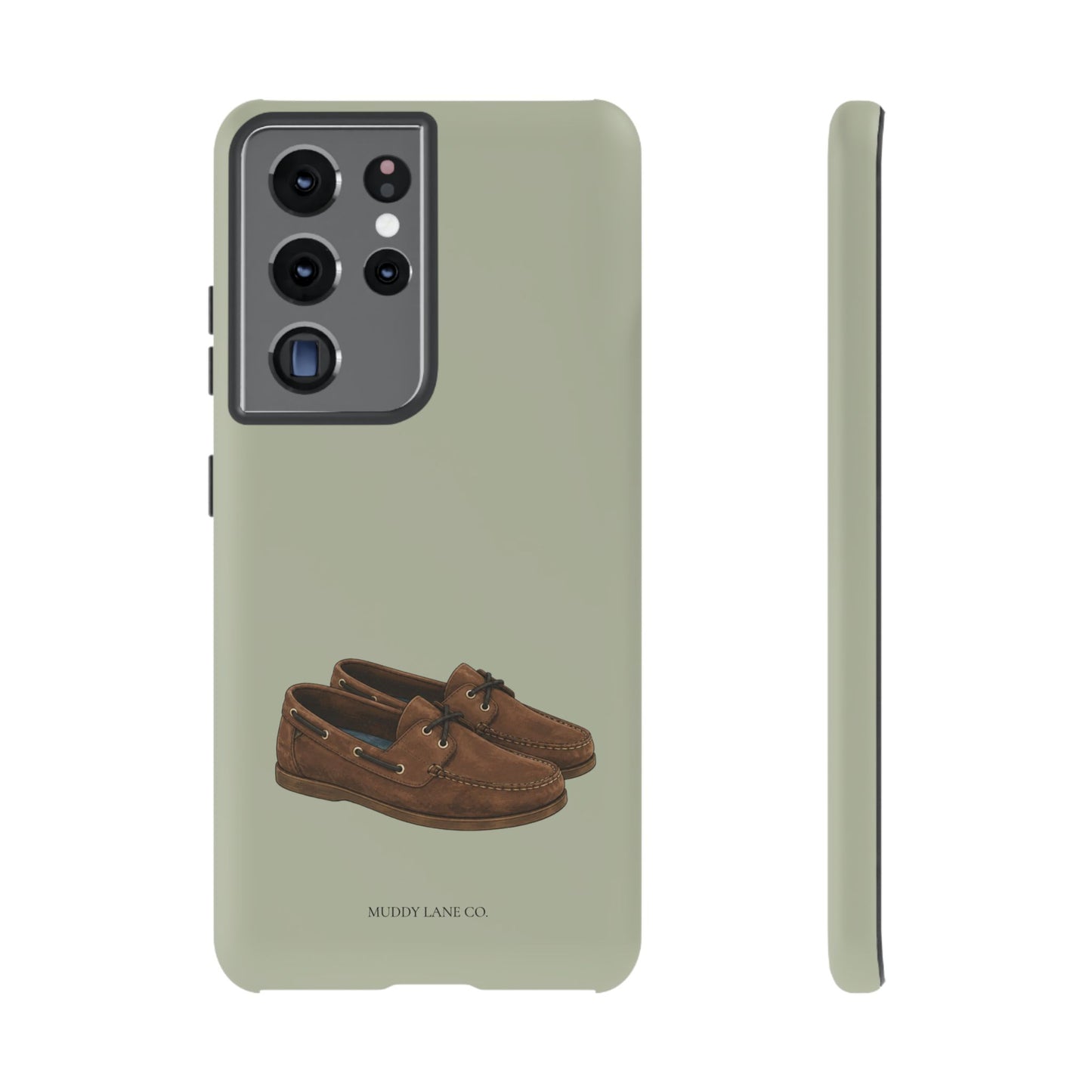 Deck Shoes Tough Phone Case in Light Sage Matte
