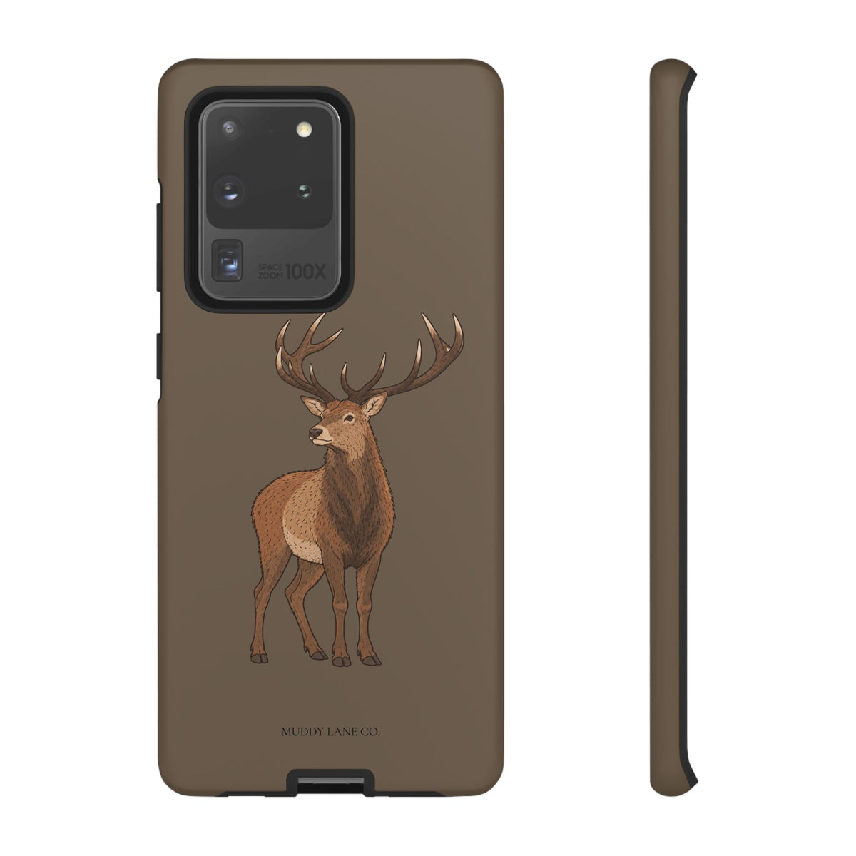 Stag Tough Phone Case in Taupe Brown Matte