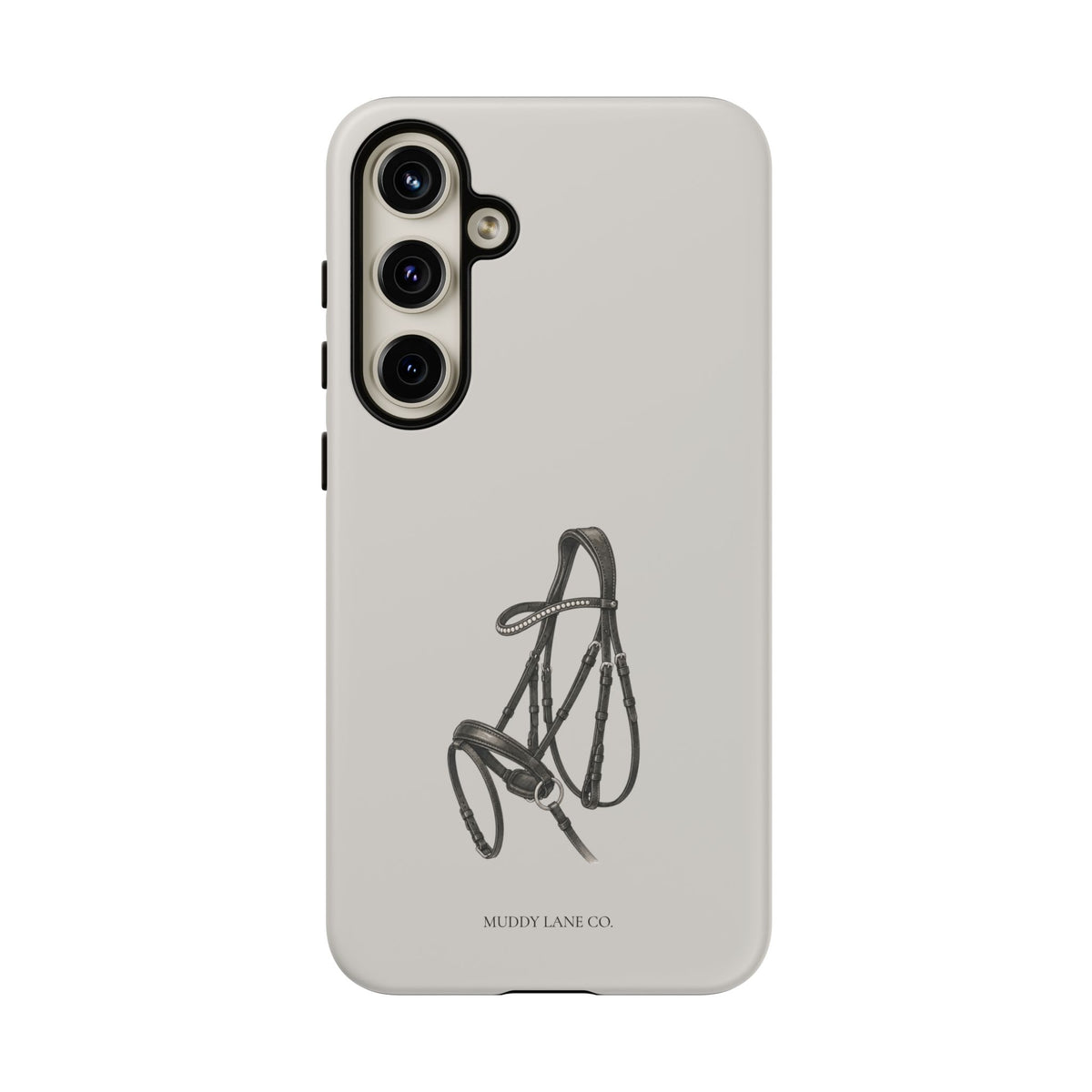 Bridle Tough Phone Case in Soft Grey Matte