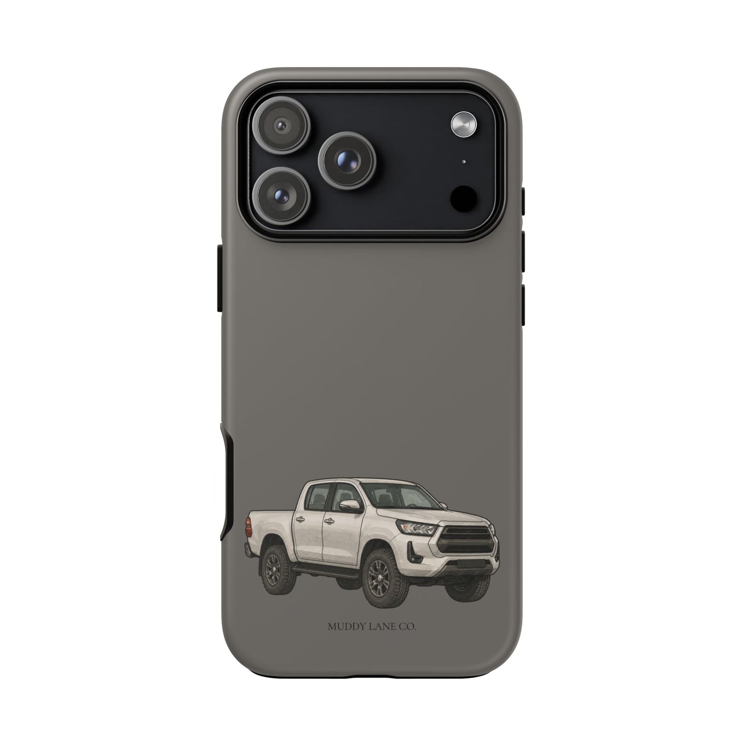 Farm Truck Tough Phone Case in Dark Grey Matte