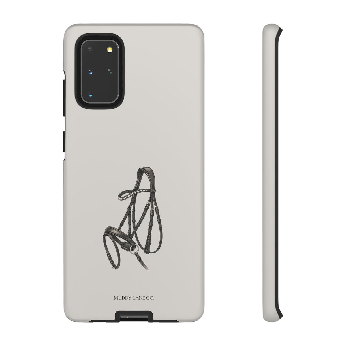 Bridle Tough Phone Case in Soft Grey Matte
