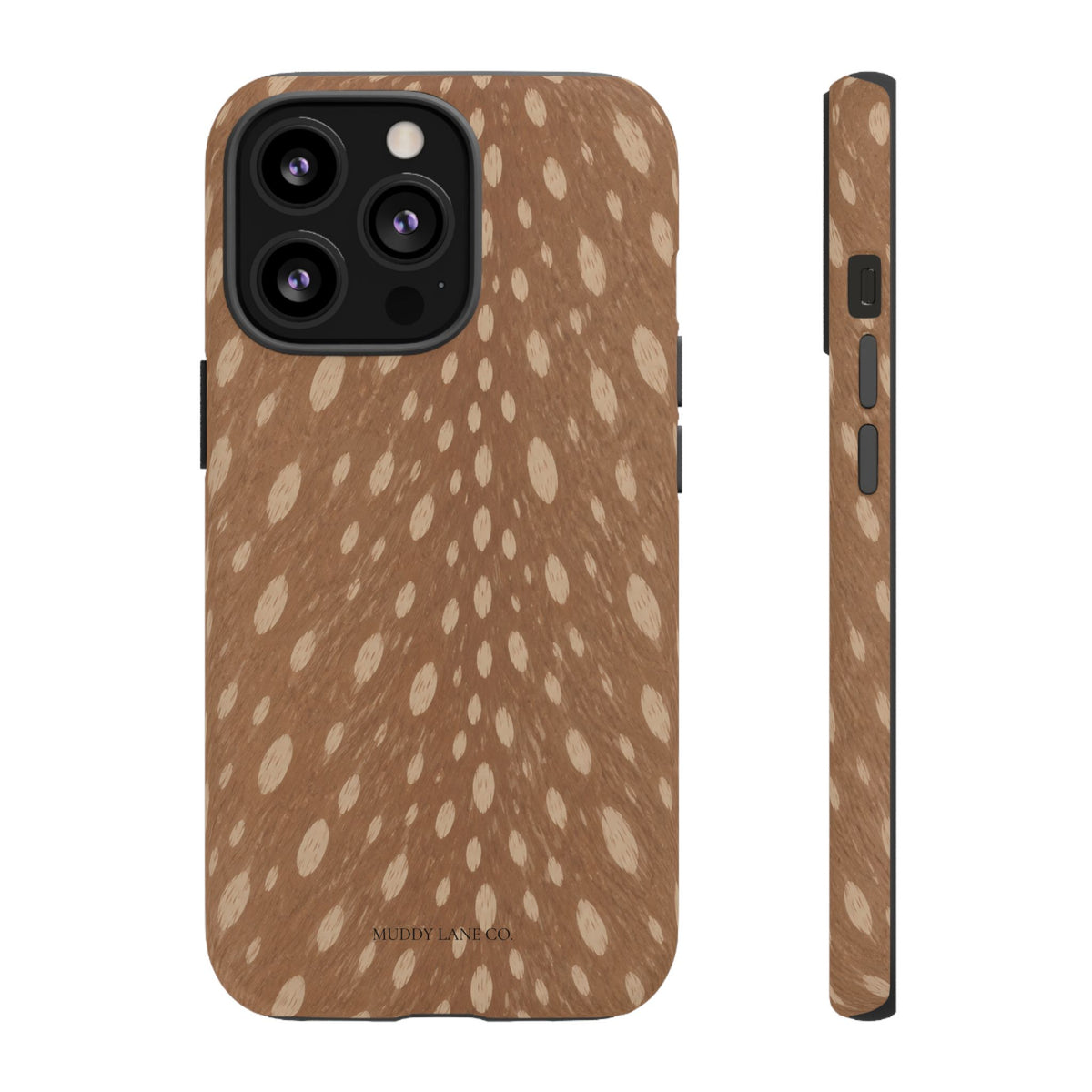 Fawn Spot Pattern Tough Phone Case Matte