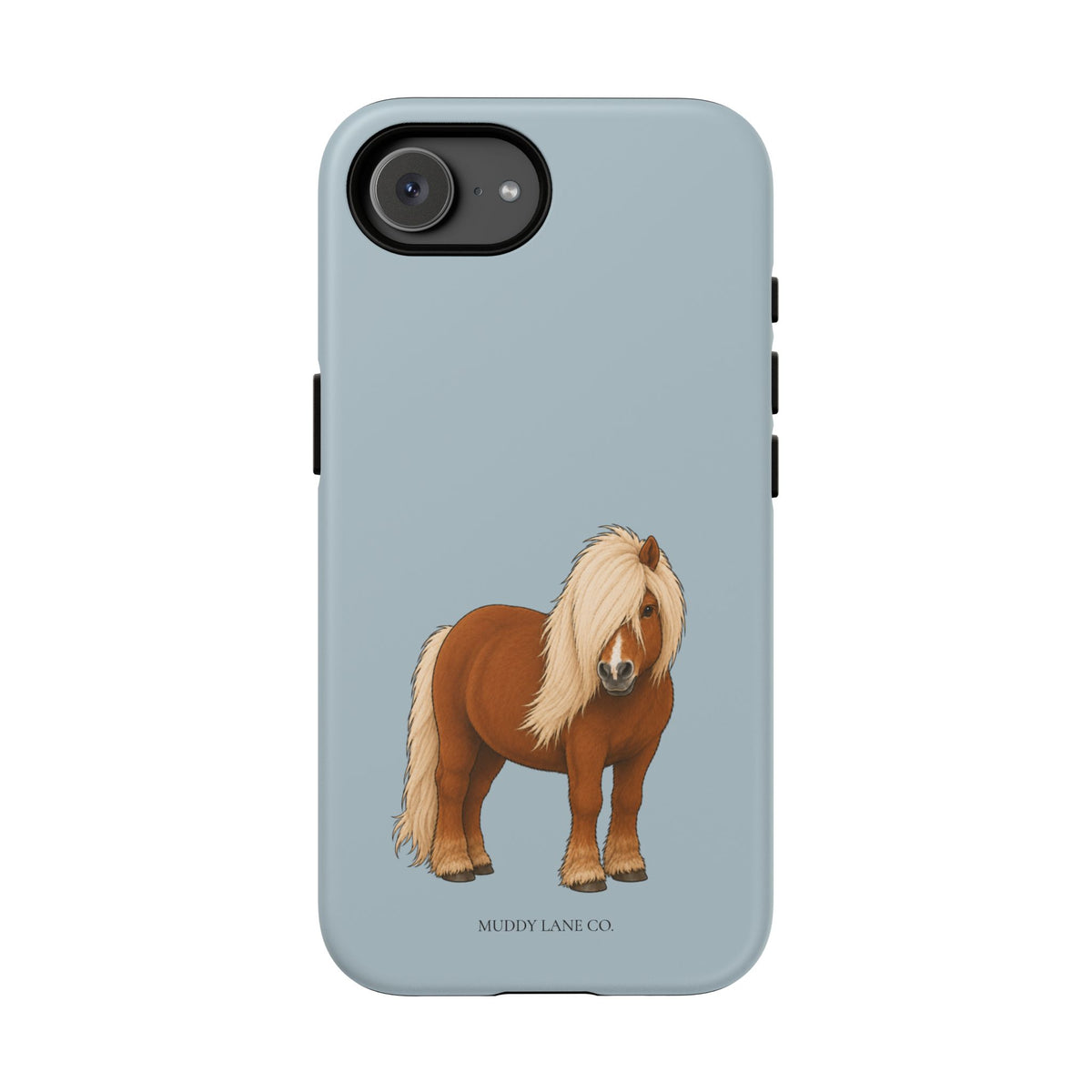 Shetty Tough Phone Case in Dusty Blue Matte