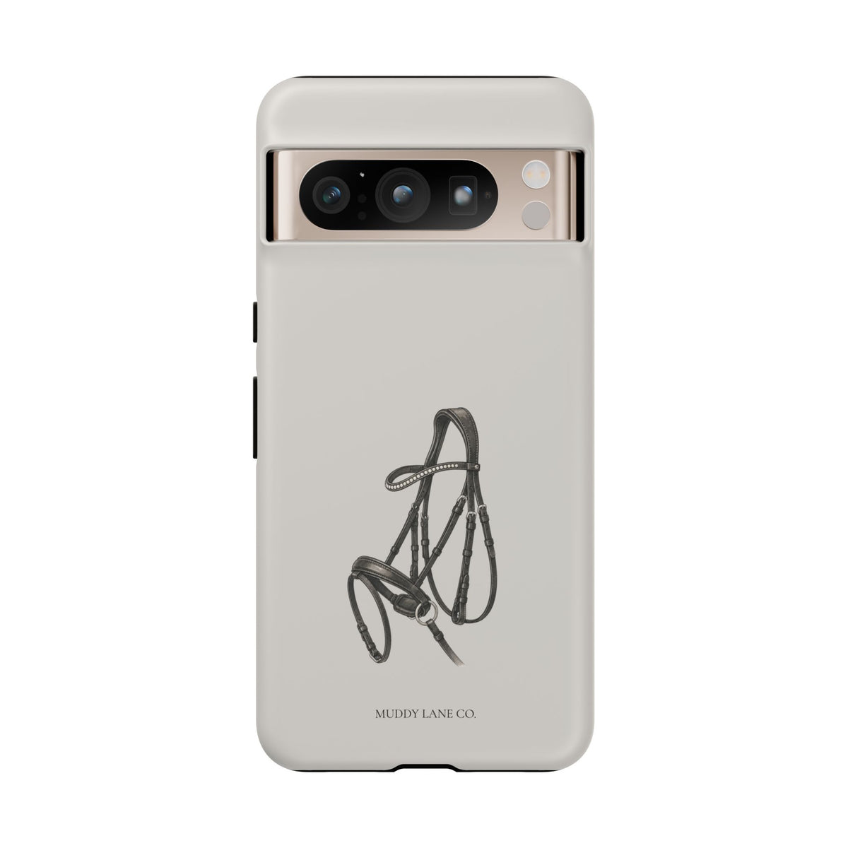 Bridle Tough Phone Case in Soft Grey Matte