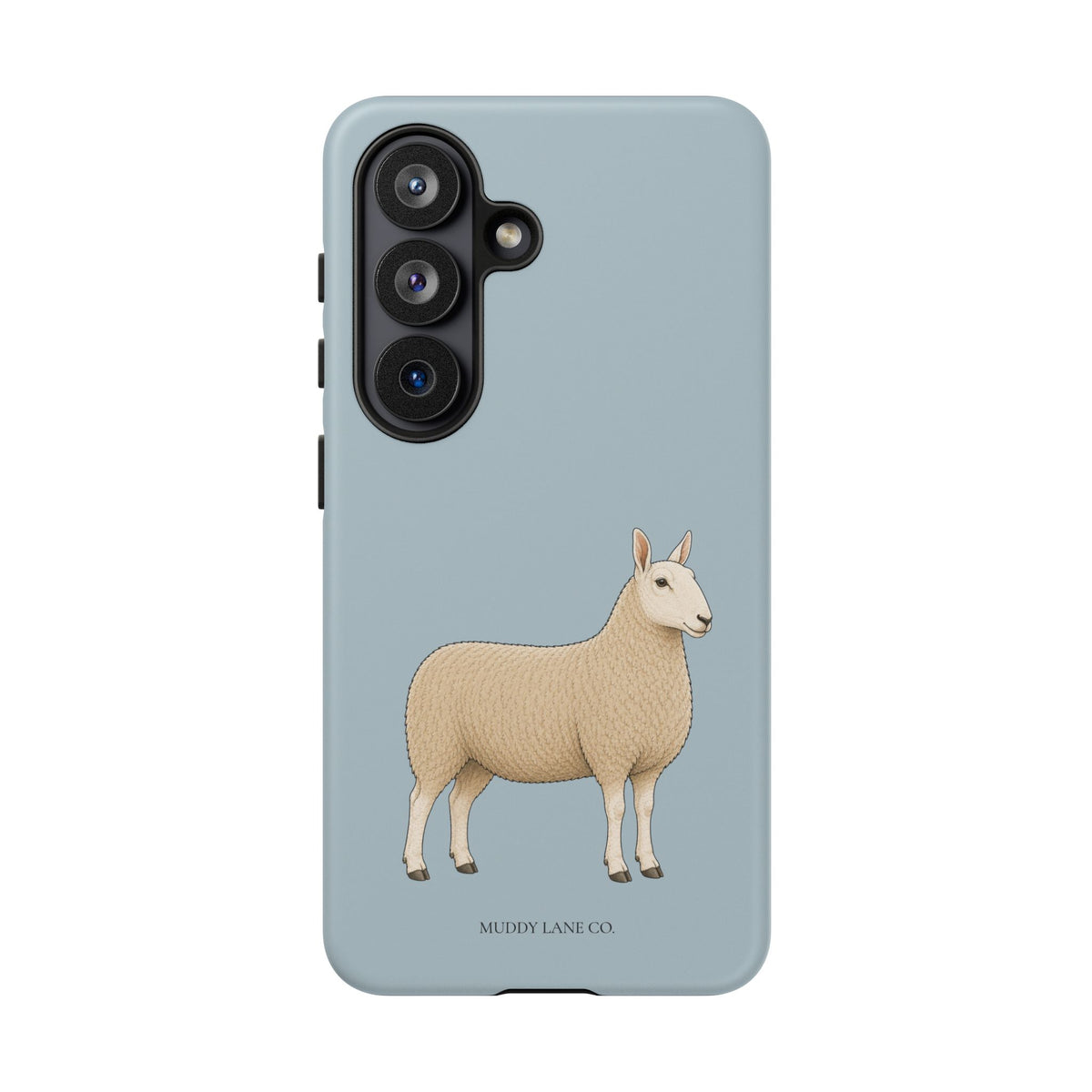 Border Leicester Tough Phone Case in Dusty Blue Matte