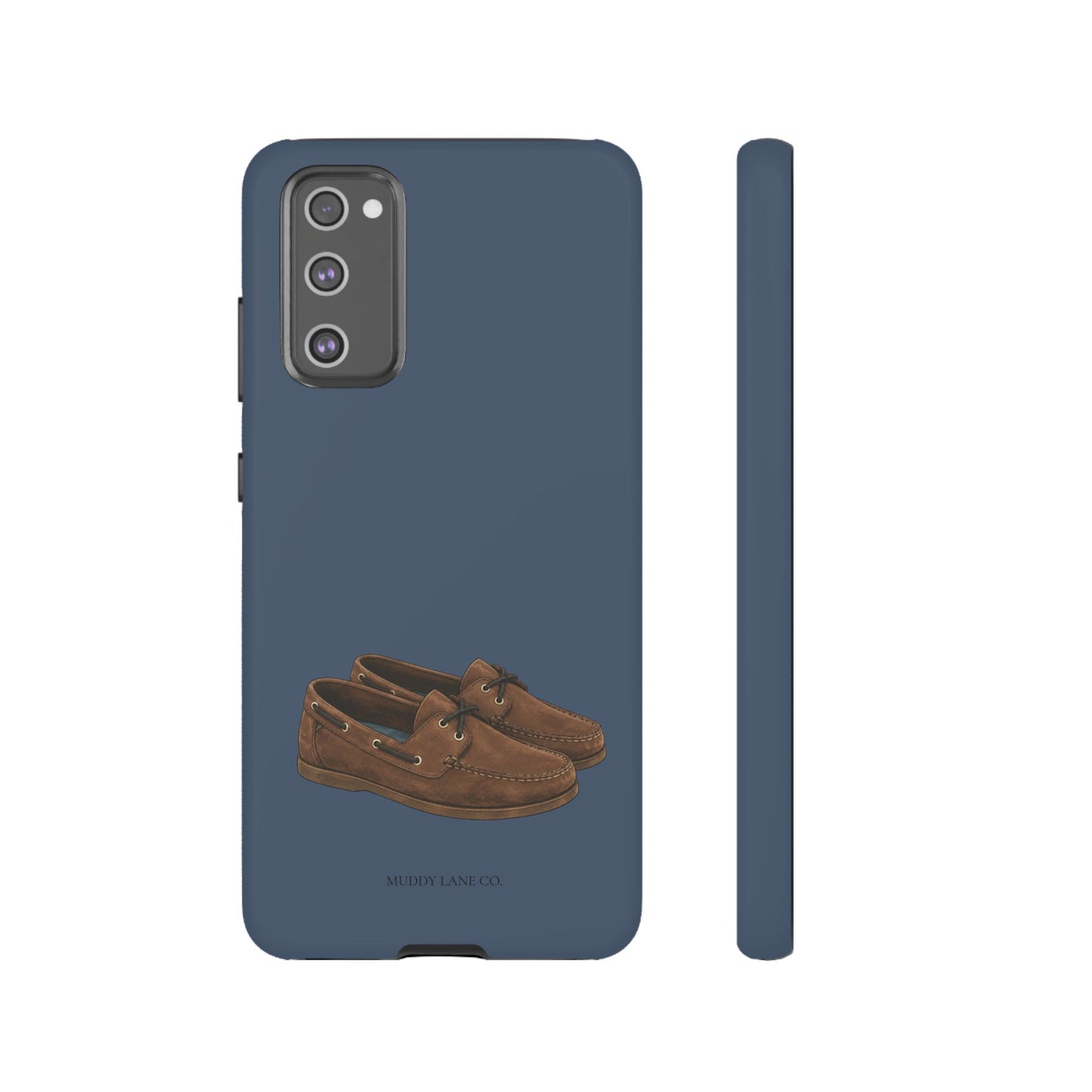 Deck Shoes Tough Phone Case in Deep Navy Matte