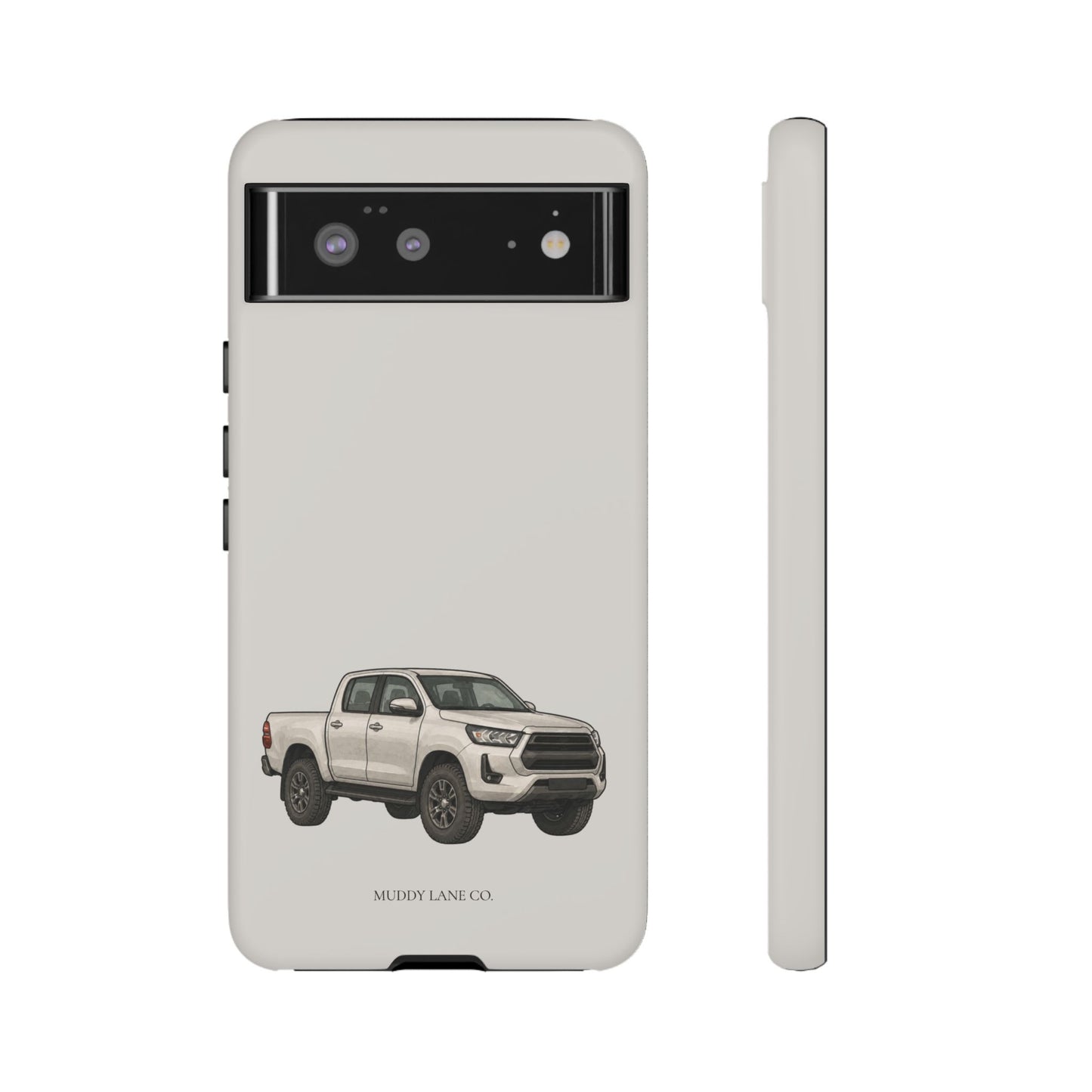 Farm Truck Tough Phone Case in Soft Grey Matte