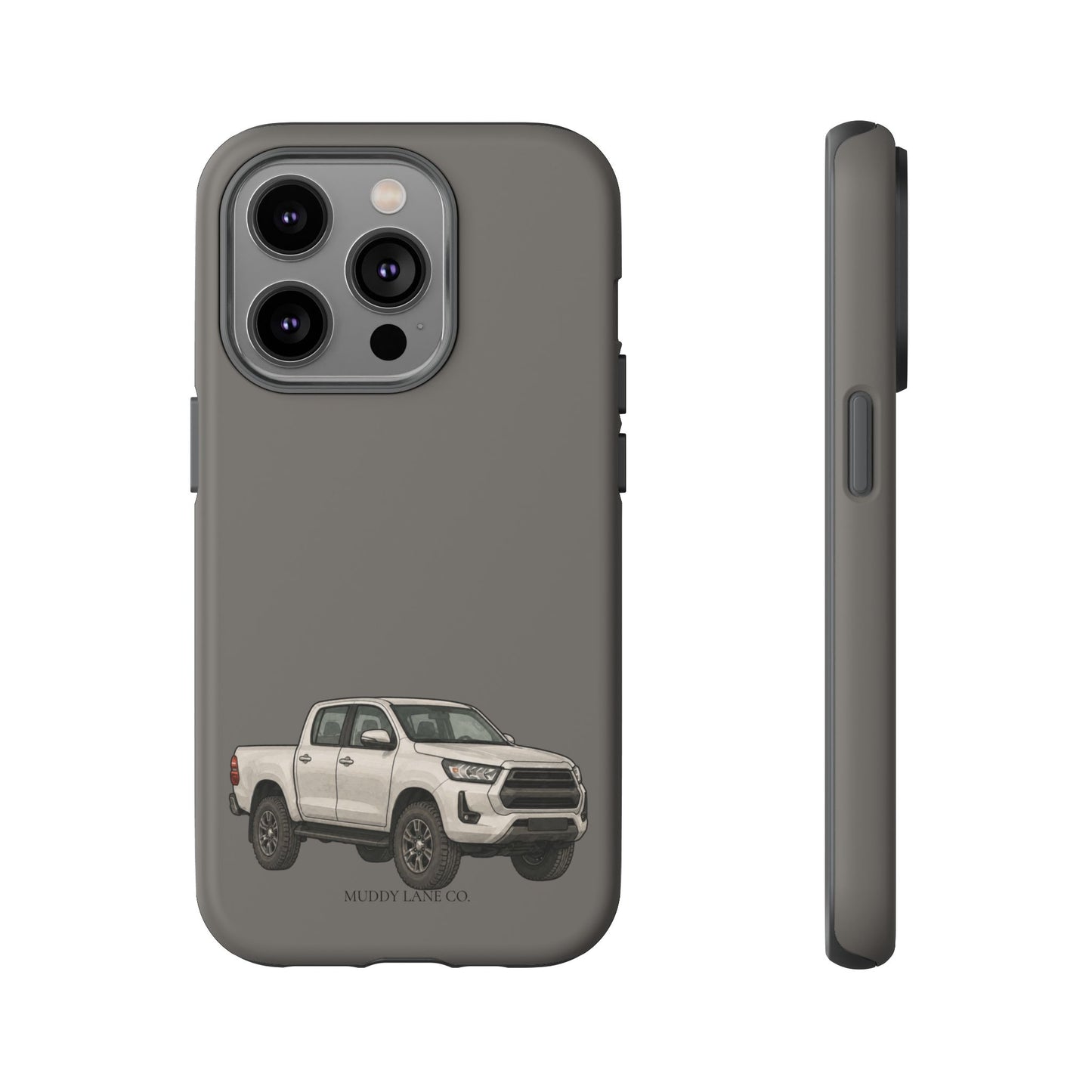 Farm Truck Tough Phone Case in Dark Grey Matte