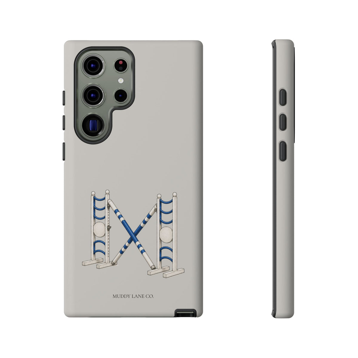 Show Jump Tough Phone Case in Soft Grey Matte