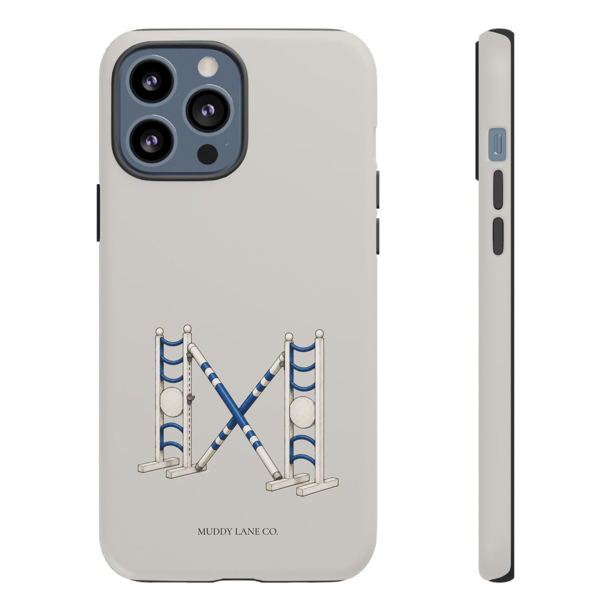 Show Jump Tough Phone Case in Soft Grey Matte
