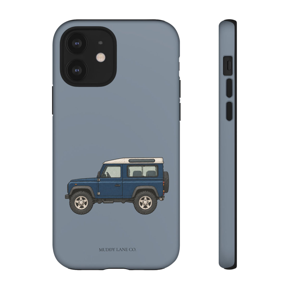 Blue Classic 4x4 Tough Phone Case in Smoke Blue Matte