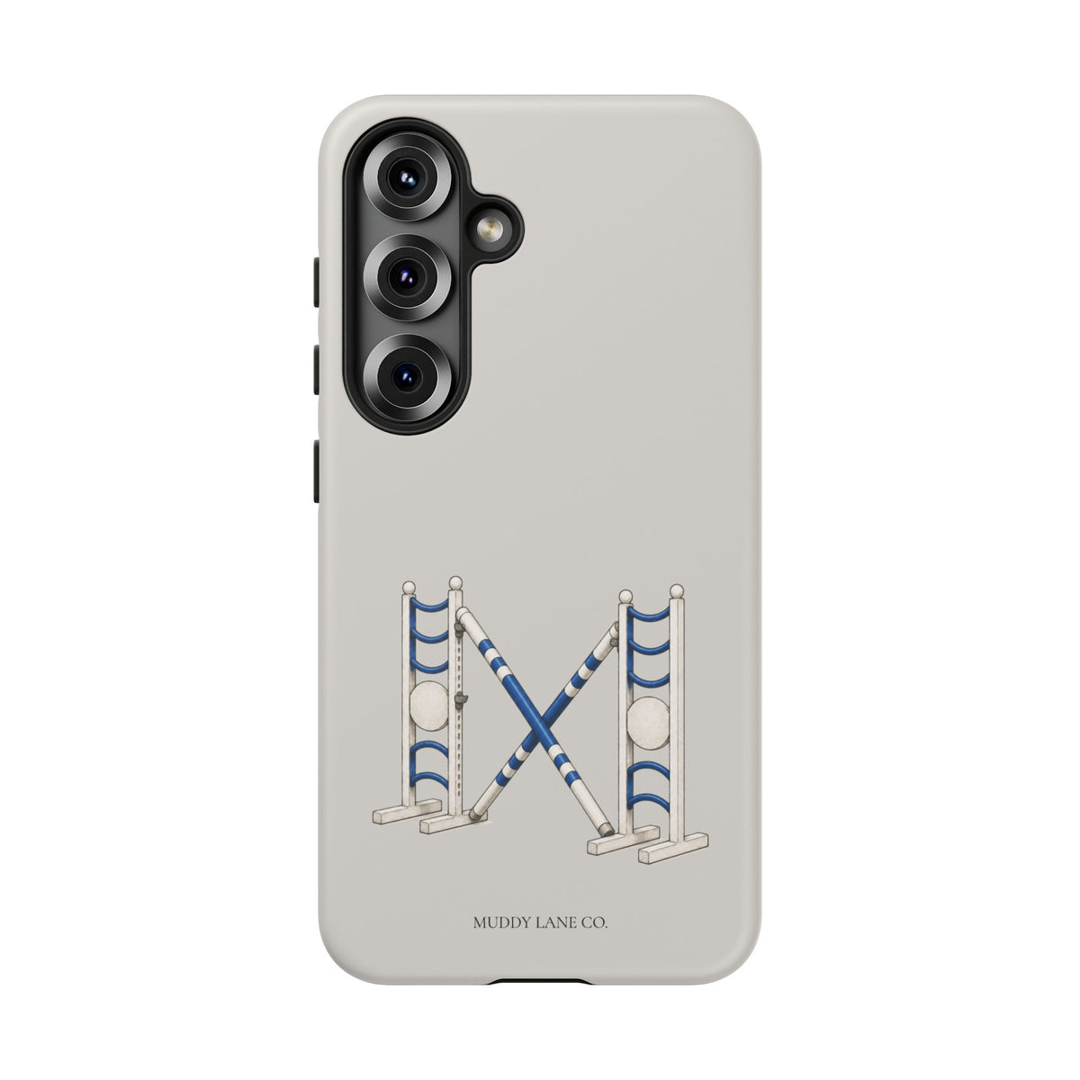 Show Jump Tough Phone Case in Soft Grey Matte