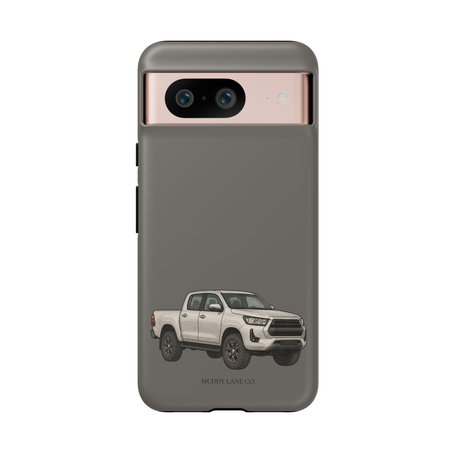 Farm Truck Tough Phone Case in Dark Grey Matte