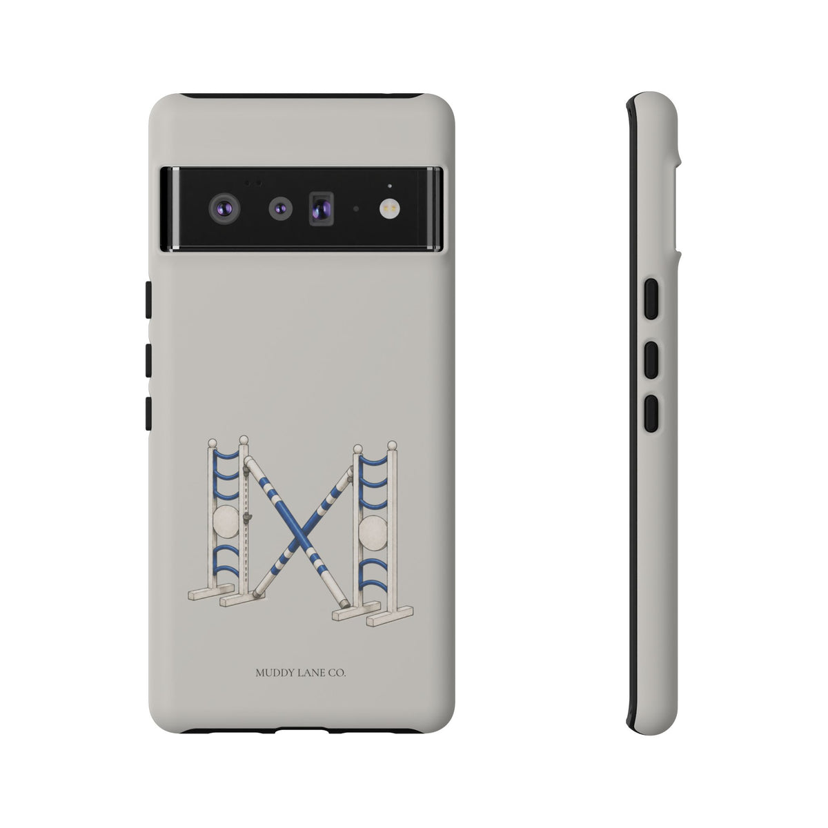 Show Jump Tough Phone Case in Soft Grey Matte