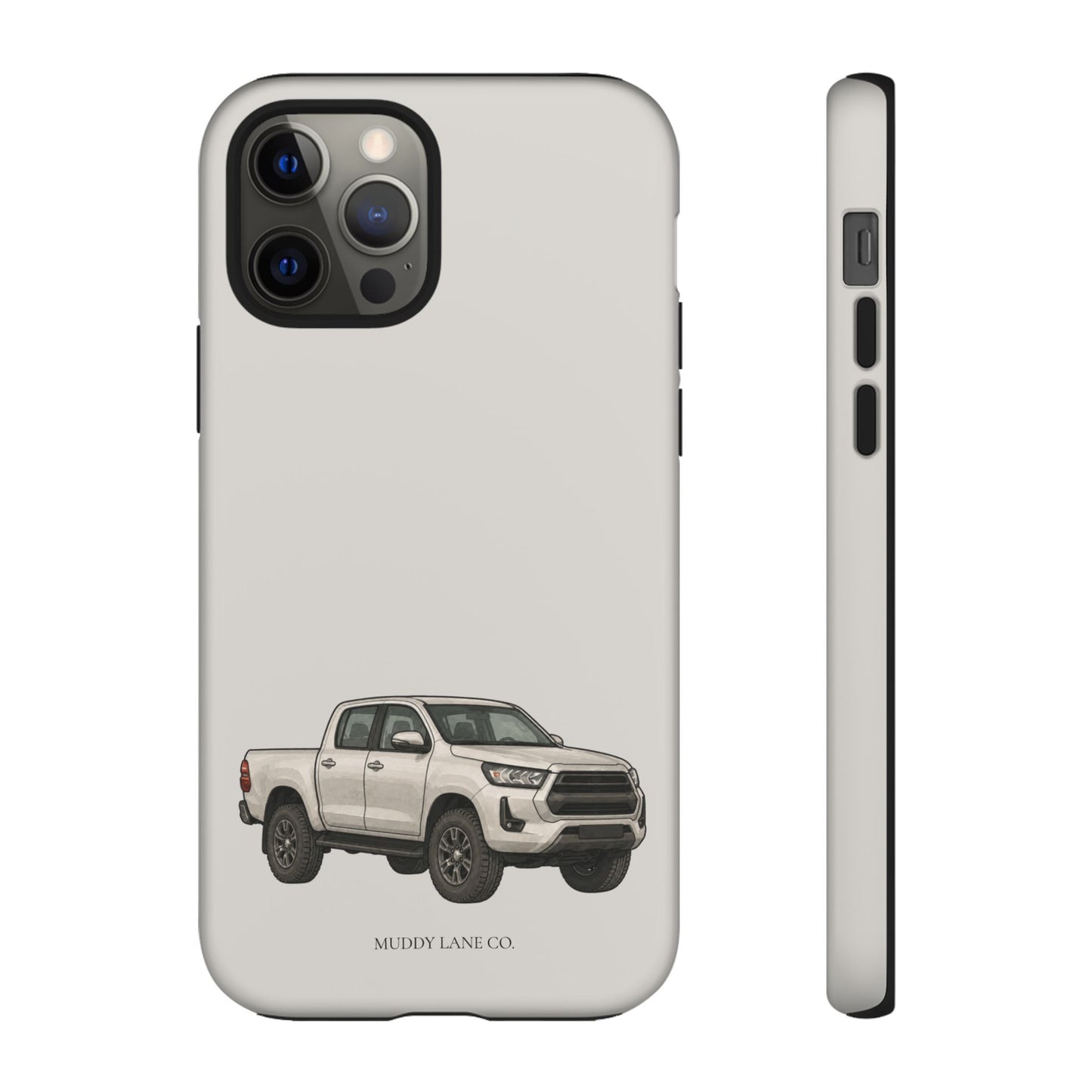 Farm Truck Tough Phone Case in Soft Grey Matte