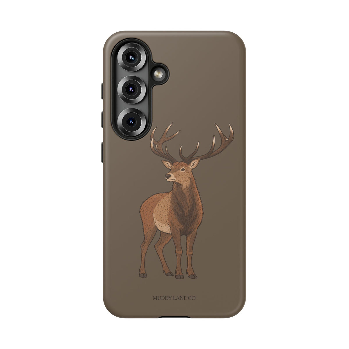 Stag Tough Phone Case in Taupe Brown Matte