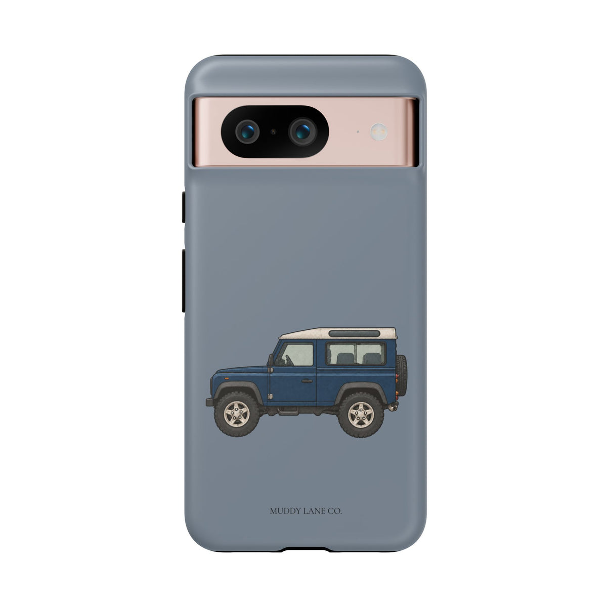 Blue Classic 4x4 Tough Phone Case in Smoke Blue Matte