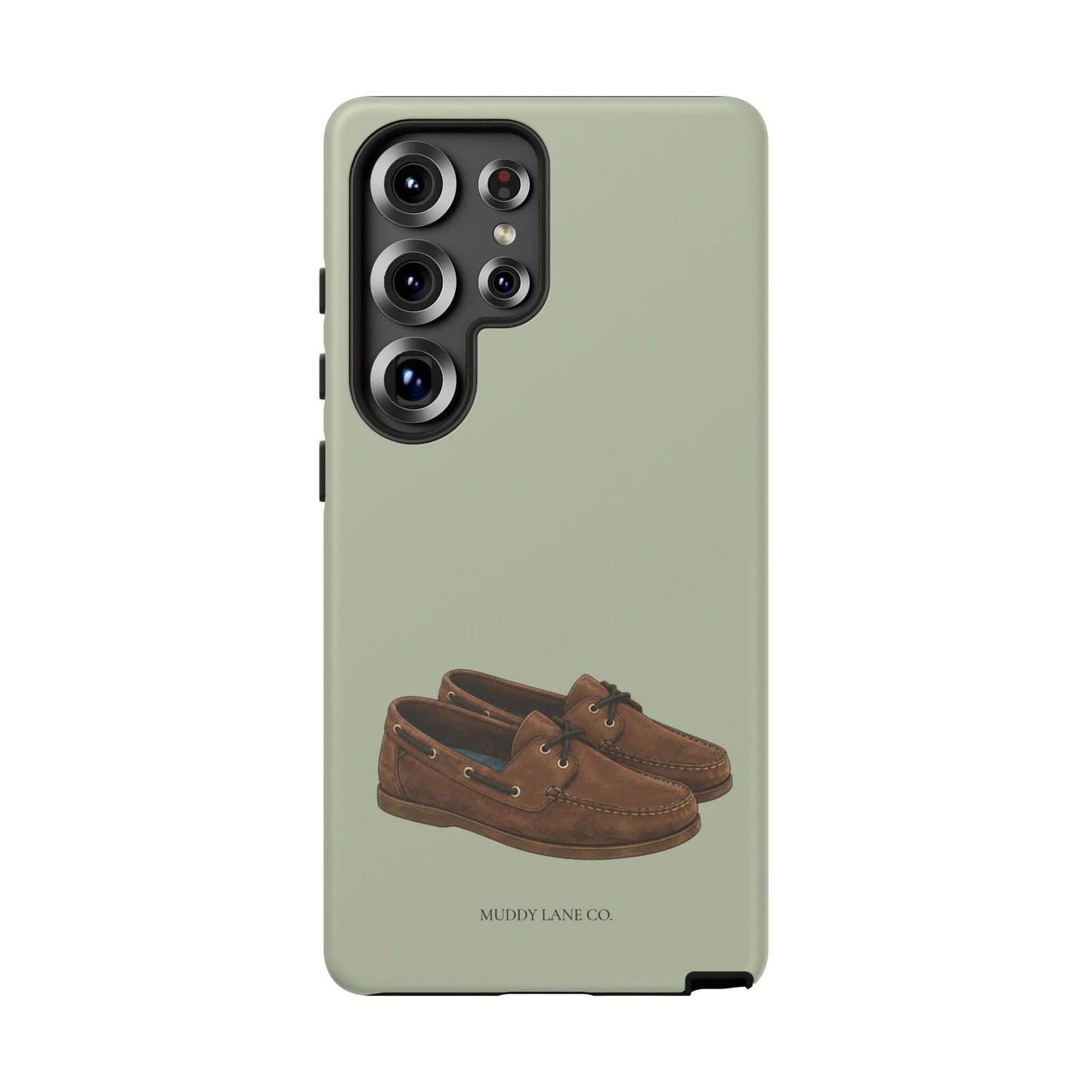 Deck Shoes Tough Phone Case in Light Sage Matte