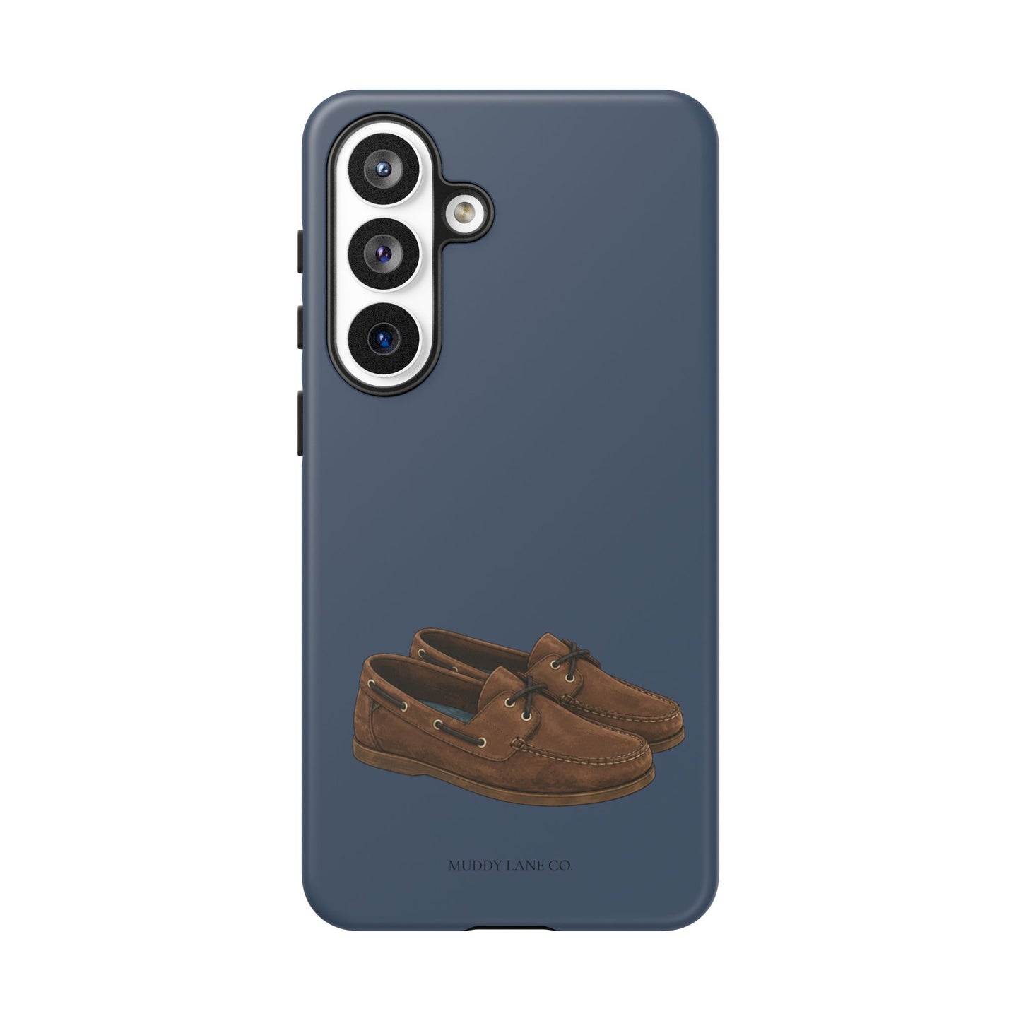 Deck Shoes Tough Phone Case in Deep Navy Matte