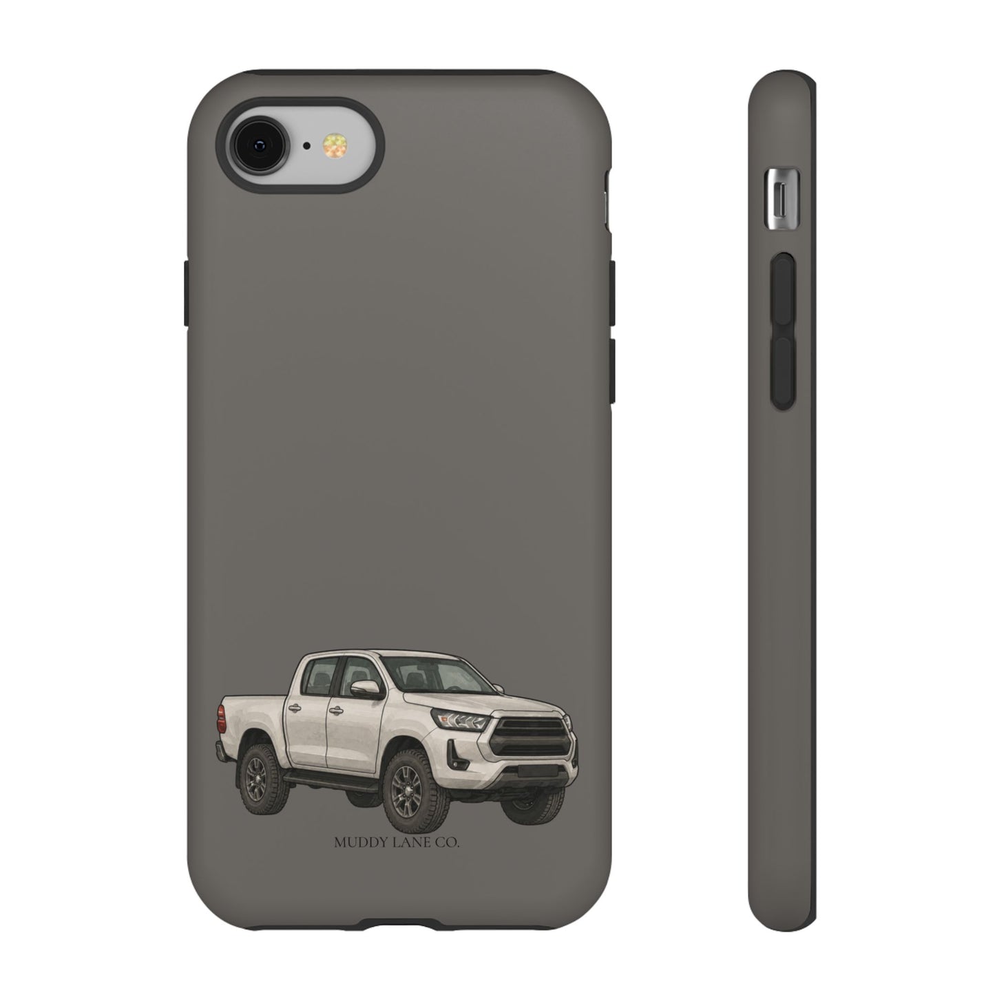 Farm Truck Tough Phone Case in Dark Grey Matte