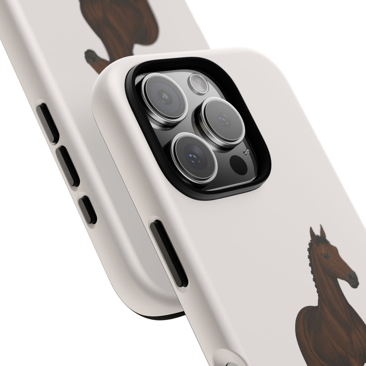 Bay Horse Tough Phone Case in Warm Cream Matte