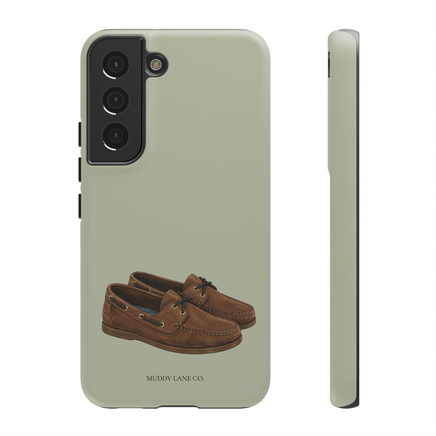 Deck Shoes Tough Phone Case in Light Sage Matte