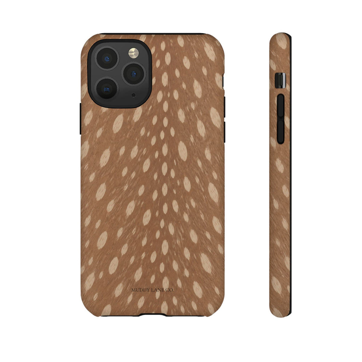 Fawn Spot Pattern Tough Phone Case Matte