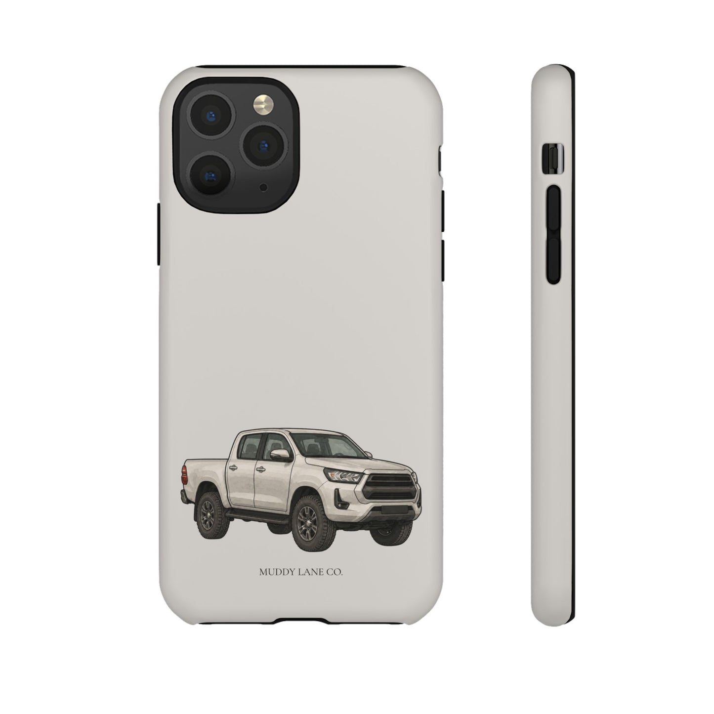 Farm Truck Tough Phone Case in Soft Grey Matte