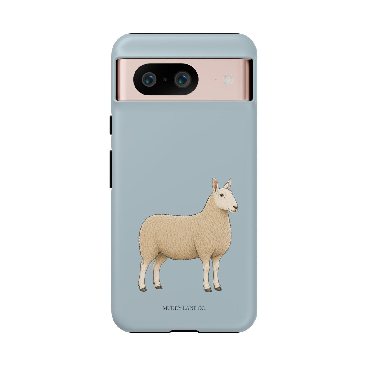 Border Leicester Tough Phone Case in Dusty Blue Matte