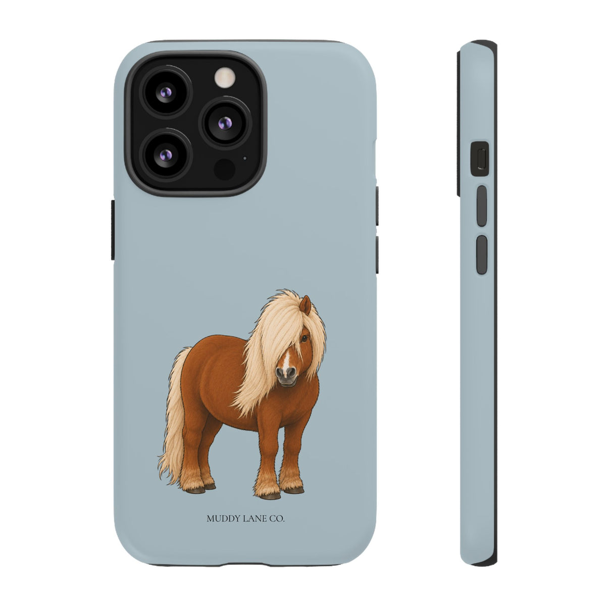 Shetty Tough Phone Case in Dusty Blue Matte