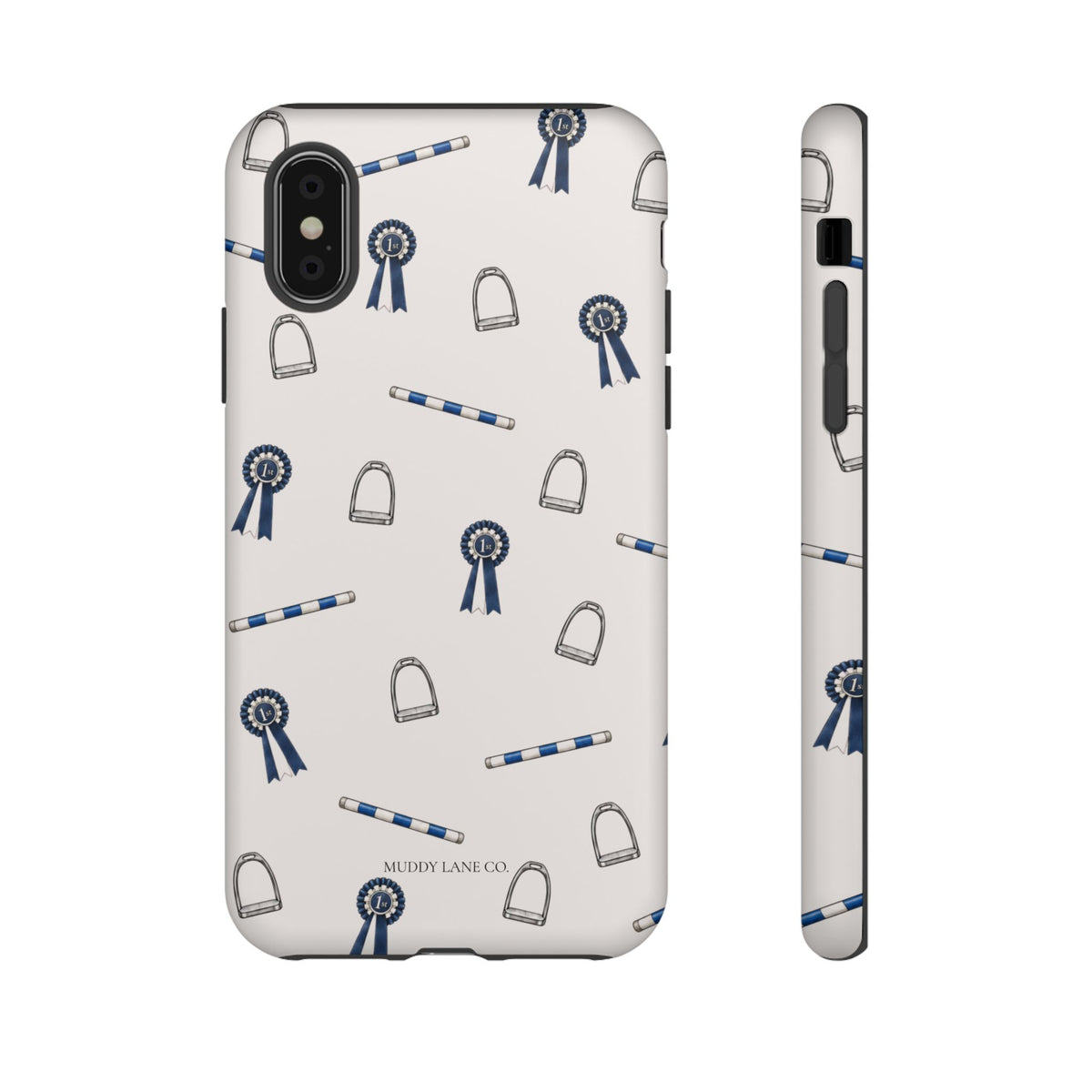 Show Day Horse phone case in Warm Cream by Muddy Lane Co, photo 4
