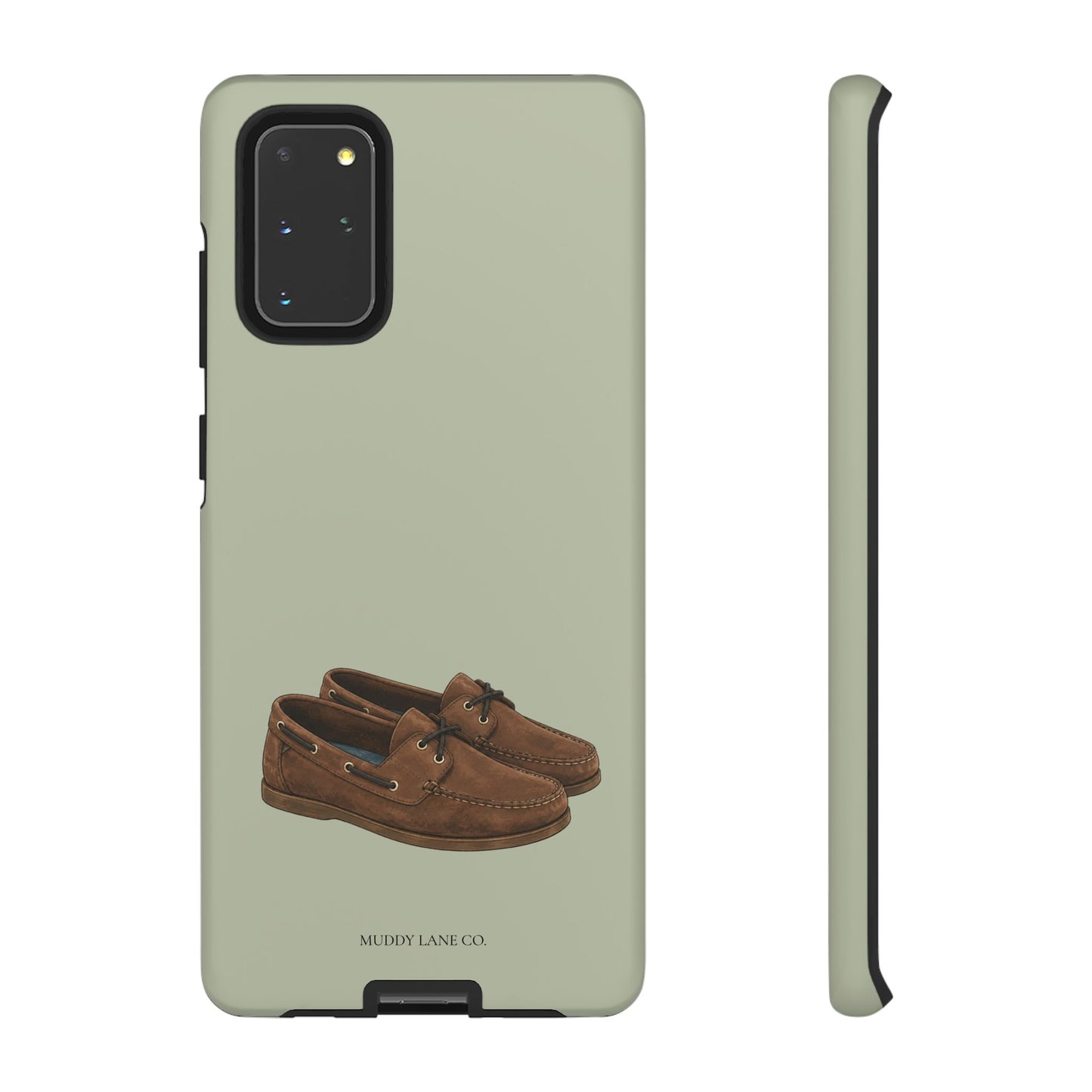 Deck Shoes Tough Phone Case in Light Sage Matte